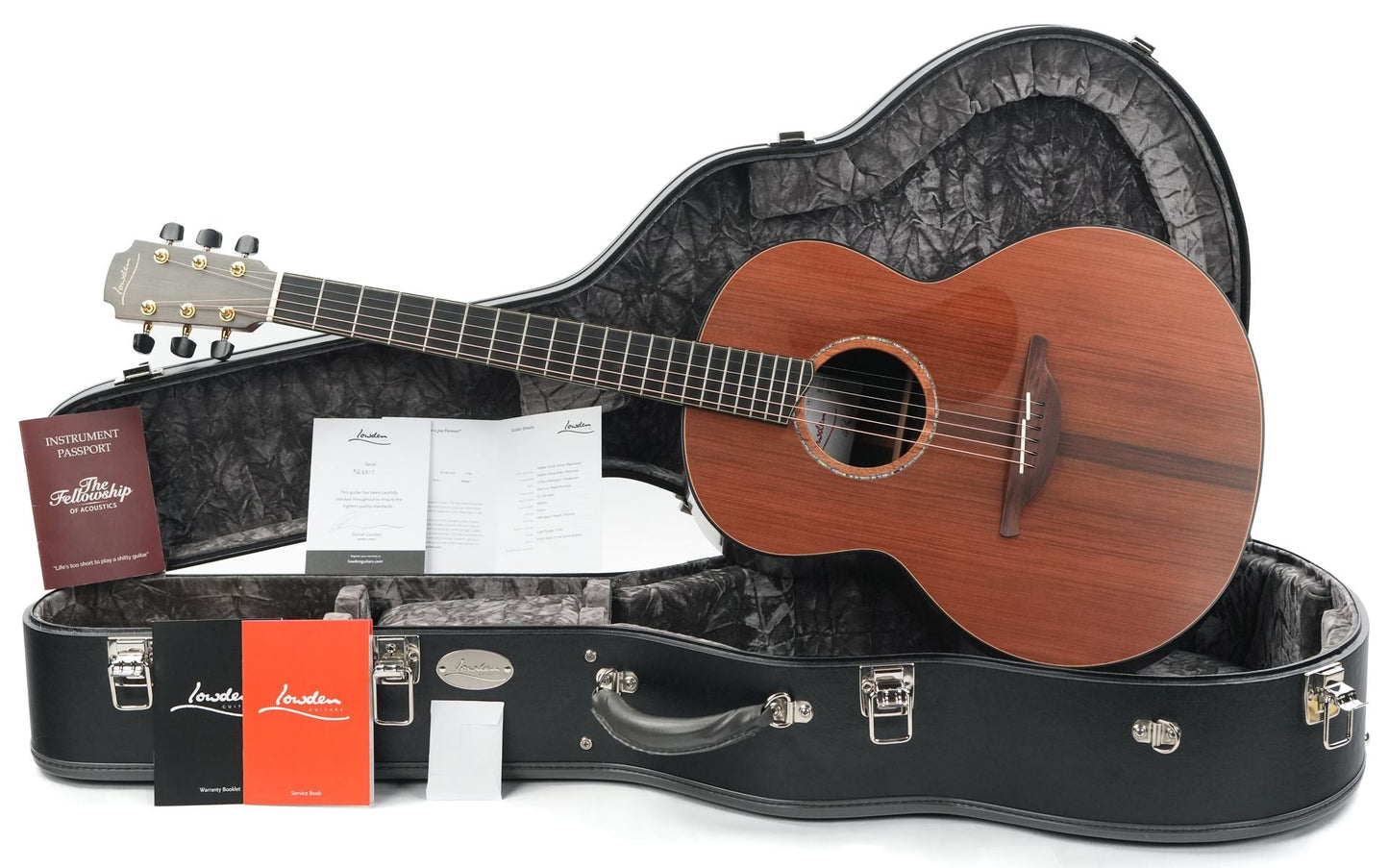 Lowden F50 African Blackwood Sinker Redwood 2024