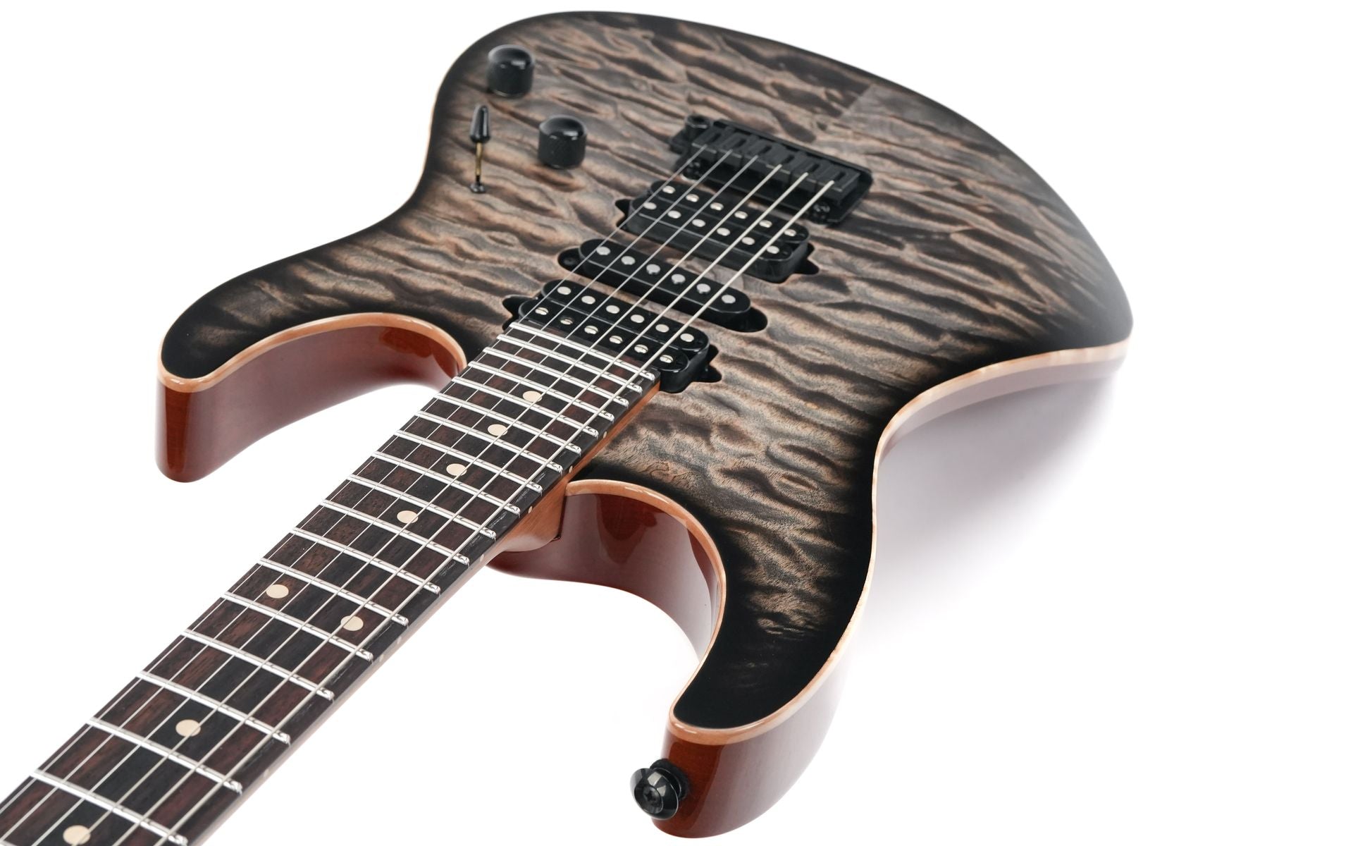 Suhr Modern Custom Faded Trans Charcoal Burst