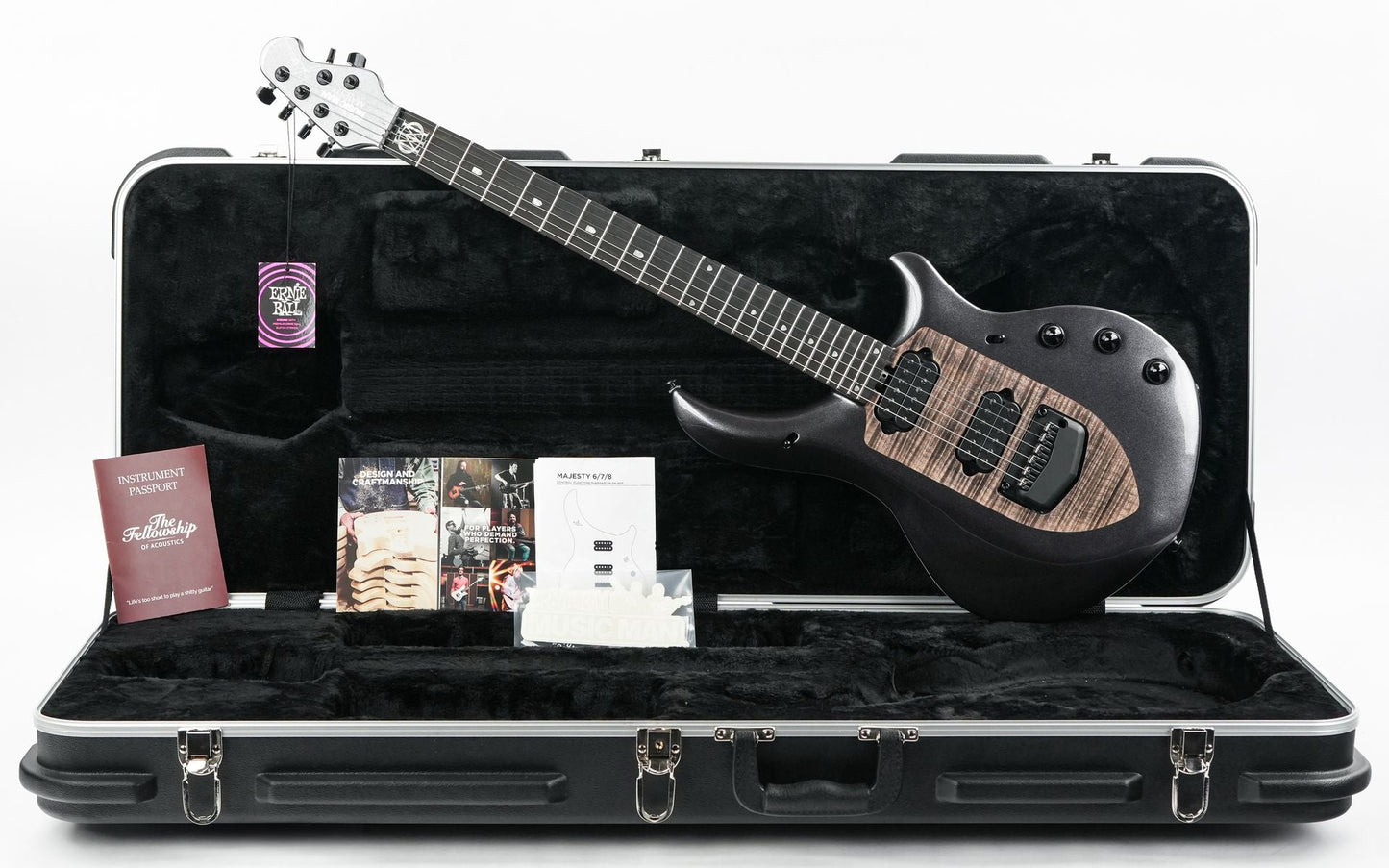Music Man John Petrucci Majesty 6 Smoked Pearl 2022