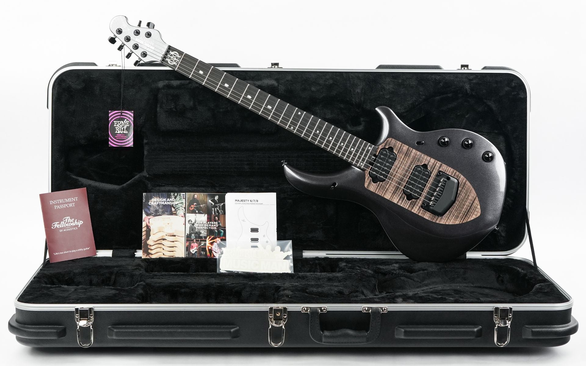 Music Man John Petrucci Majesty 6 Smoked Pearl 2022