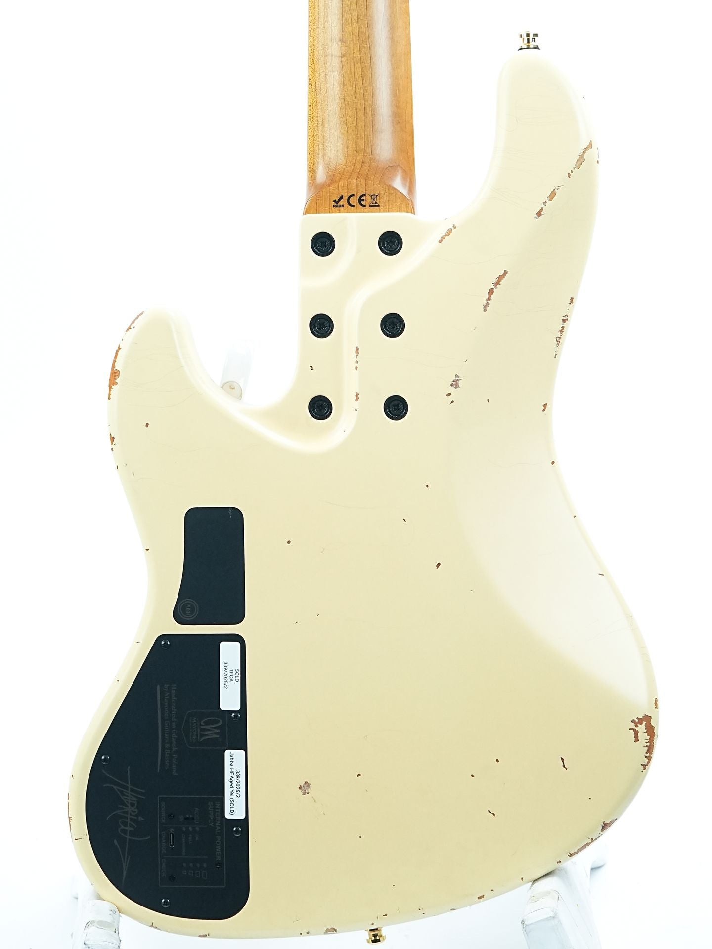 Mayones Jabba HF Aged Yellow 5