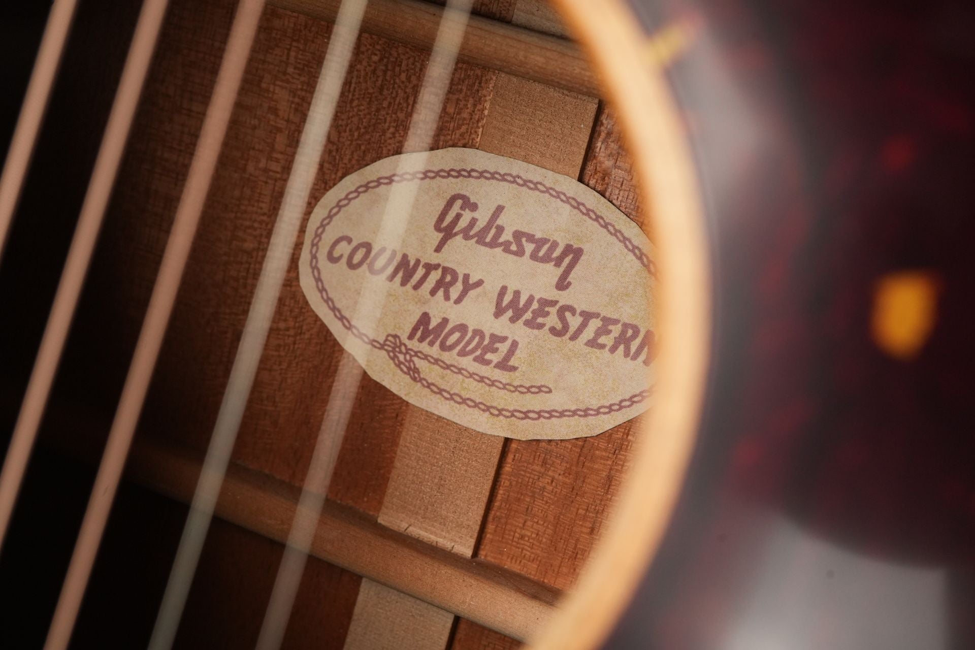 Gibson 1963 Country Western Smoked Natural Murphy Lab Heavy Aged