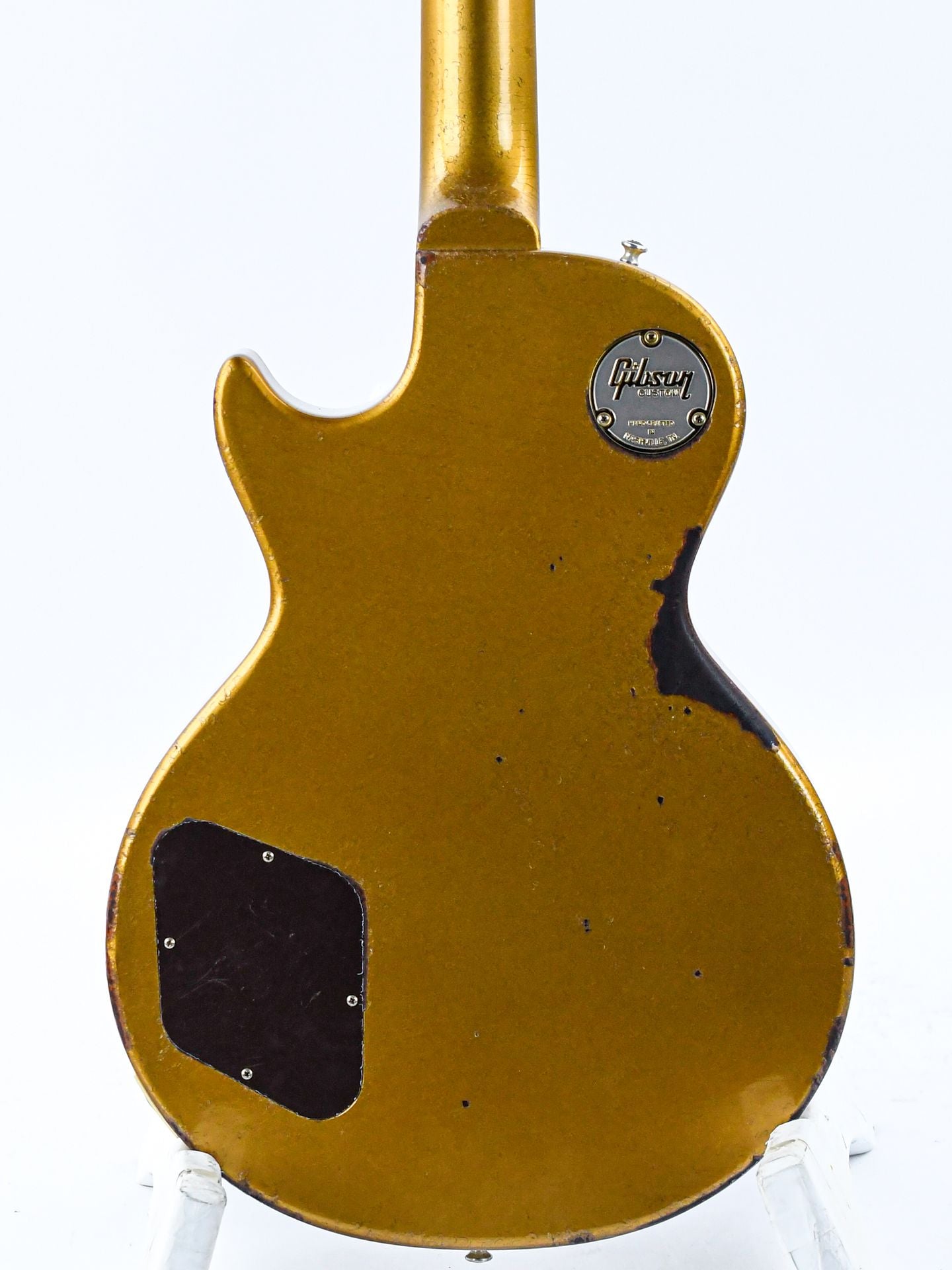 Gibson Custom 56 Les Paul All Gold w/ British Racing Green Stripes Murphy Lab Heavy Aged