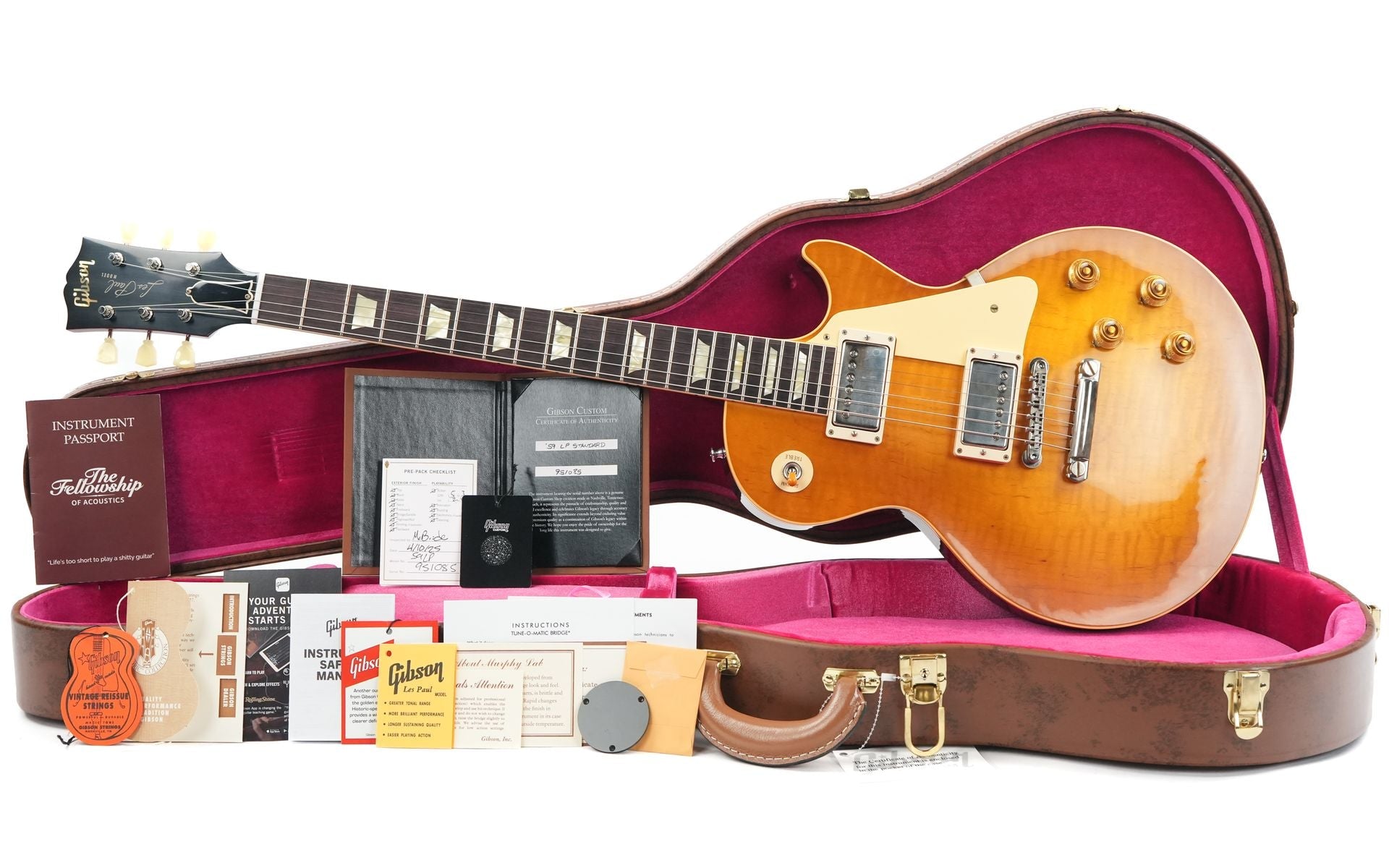 Gibson 1959 Les Paul Standard Reissue VOS Dirty Lemon