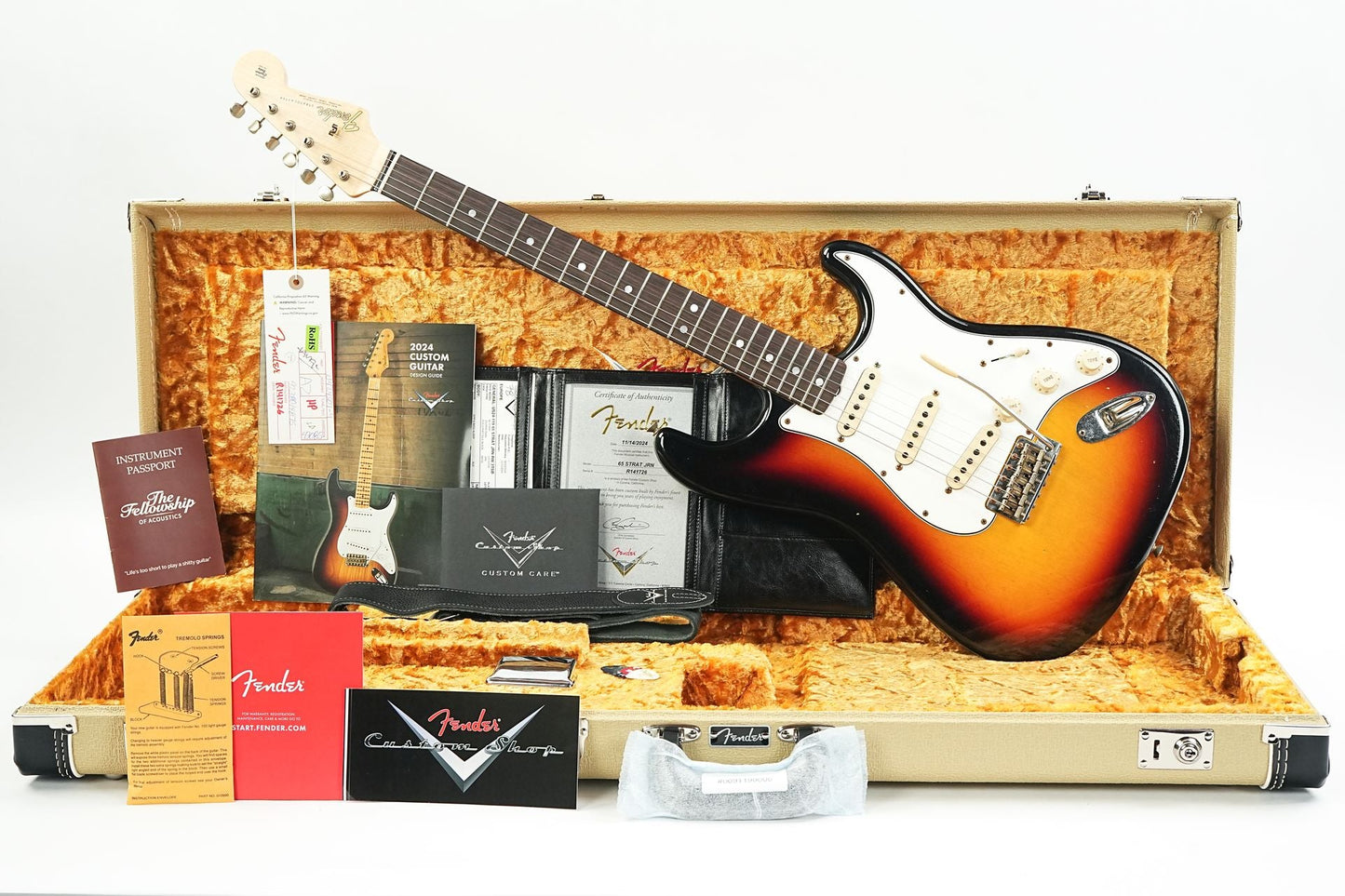 Fender Custom Shop 65 Stratocaster Sunburst Journeyman Relic