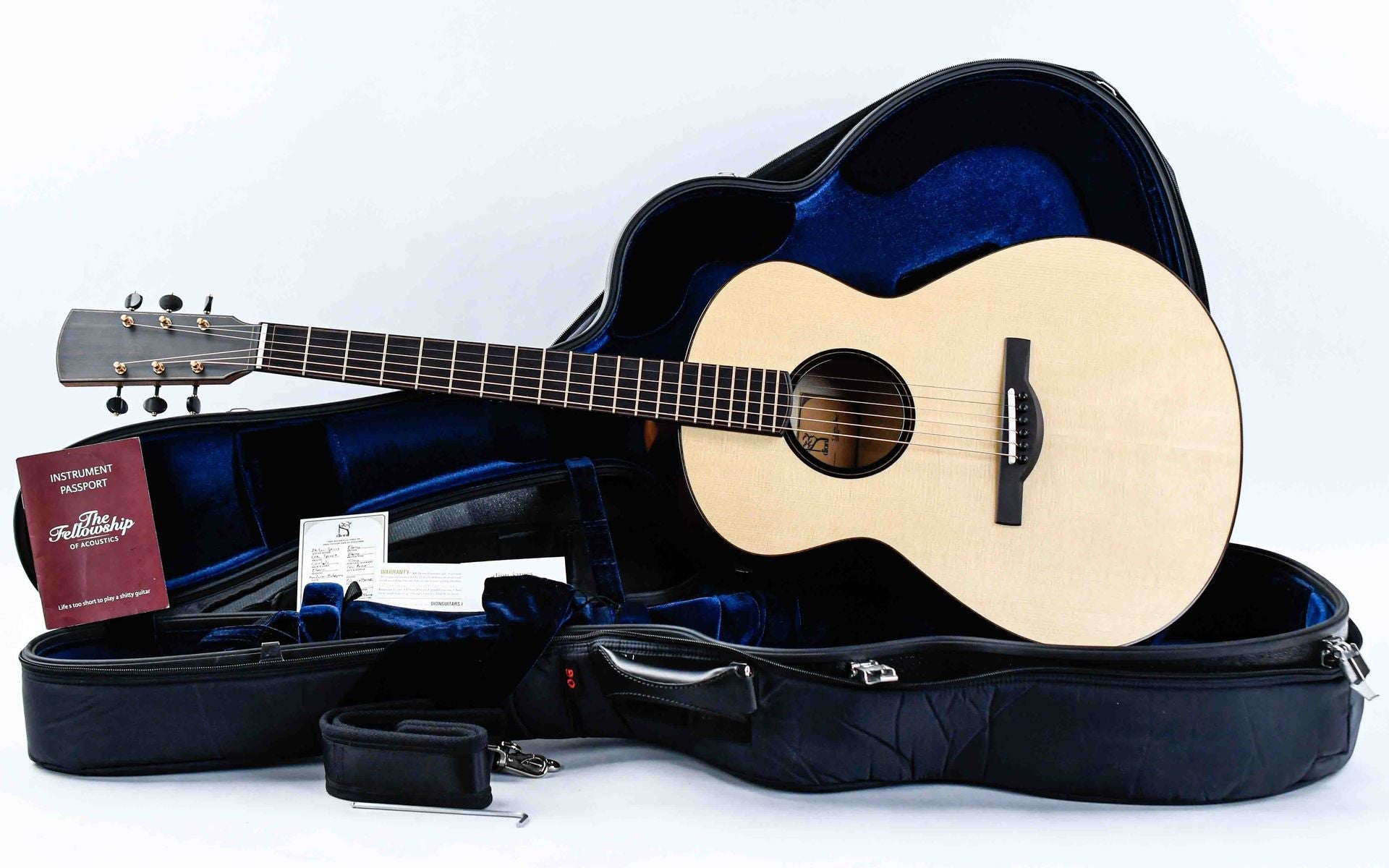 Dion Guitars No. 4 Italian Spruce Cocobolo