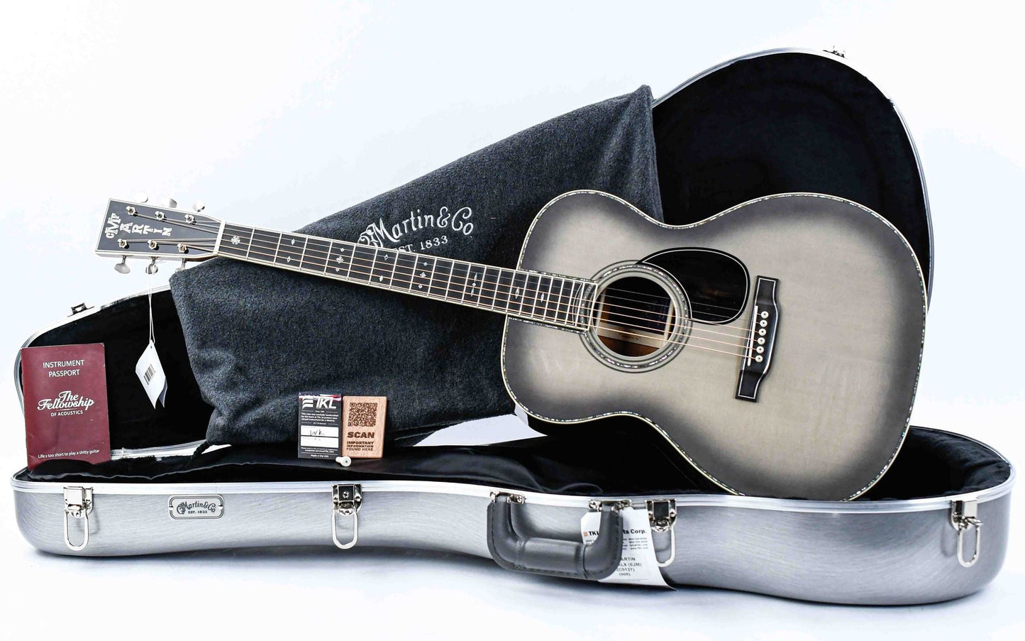 Martin Custom Shop John Mayer OM45 Platinum