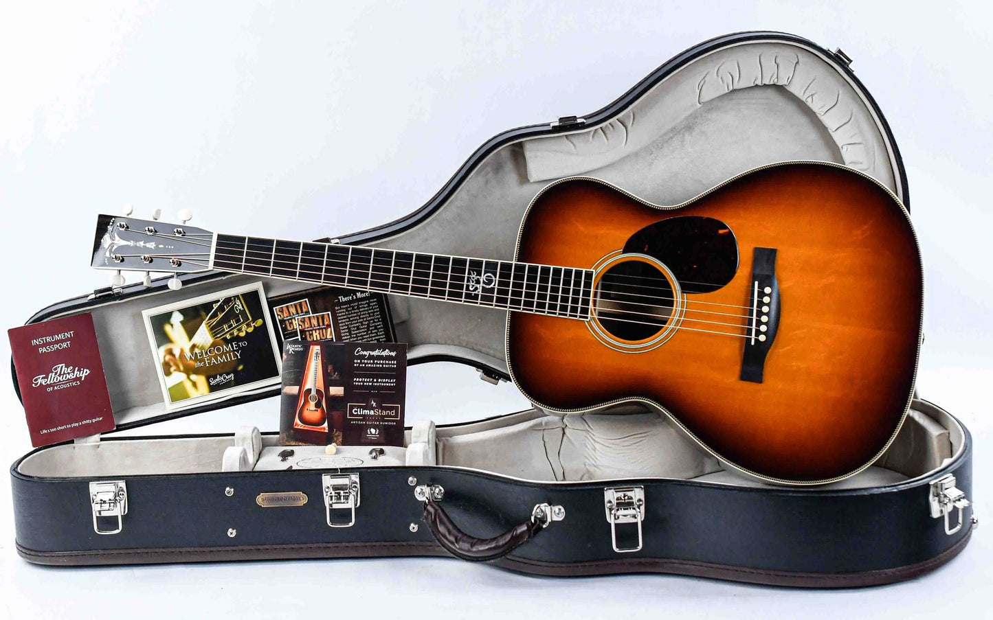 Santa Cruz OM Bearclaw Spruce Rosewood Sunburst 2019