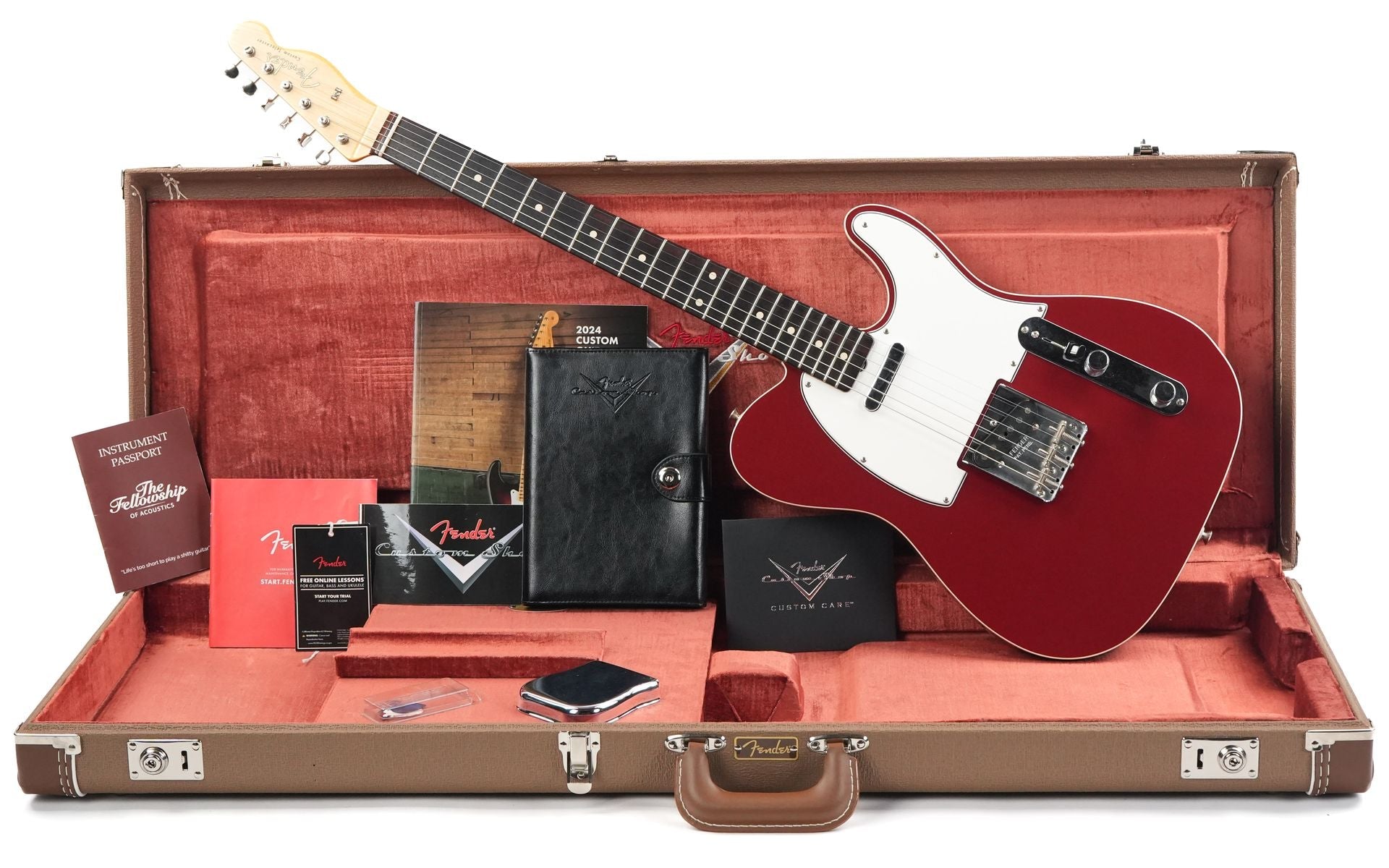 Fender Custom Shop 60 Telecaster Custom Cimarron Red Closet Classic 2024