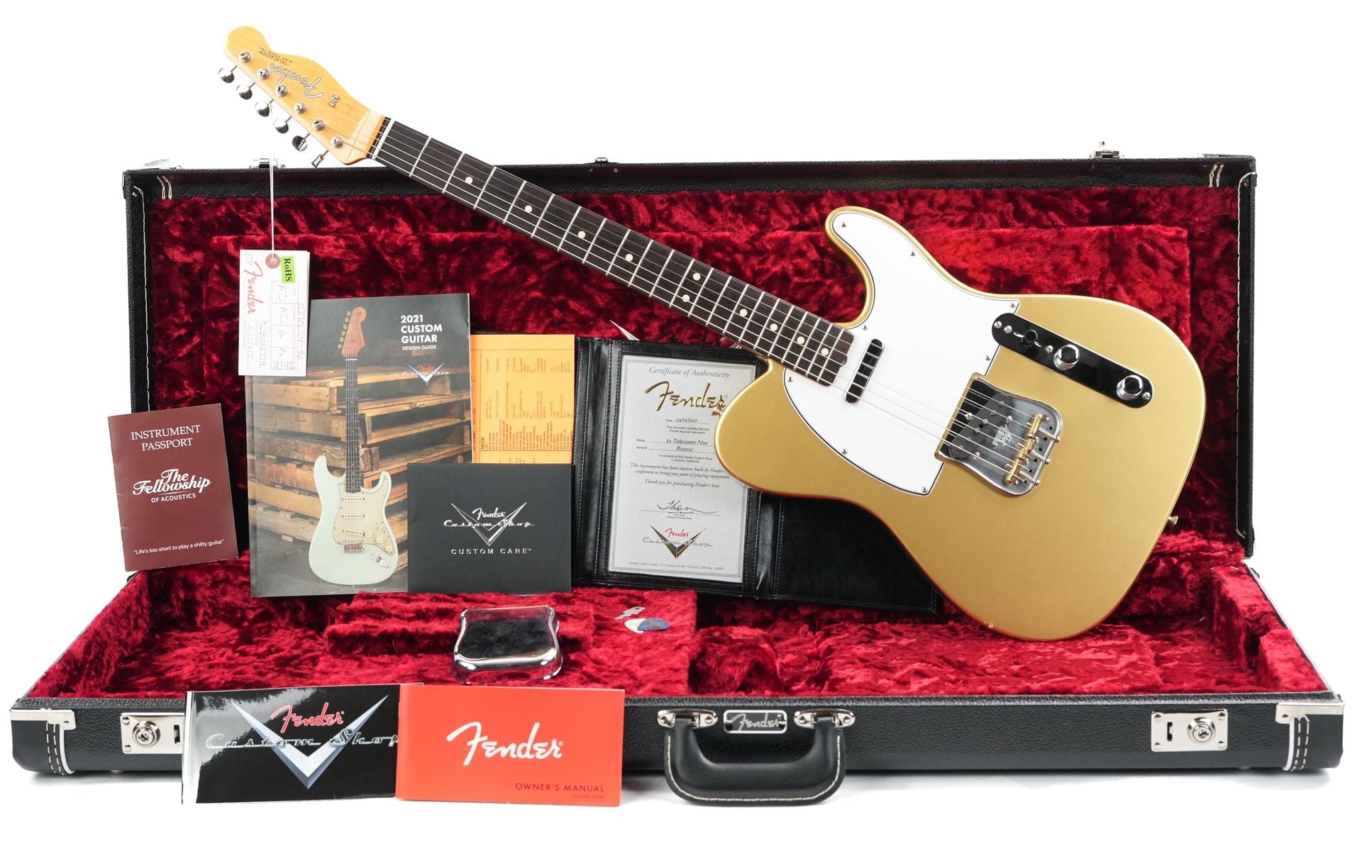 Fender Custom Shop 63 Telecaster Aztec Gold NOS 2021