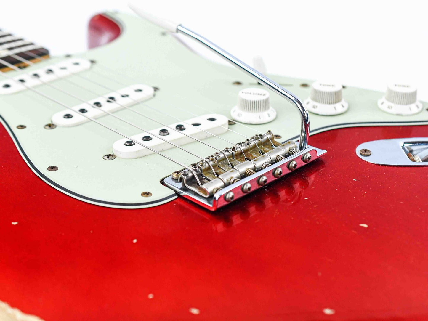 Fender Custom Shop Stratocaster Ron Thorn Masterbuilt Candy Apple Red 2021