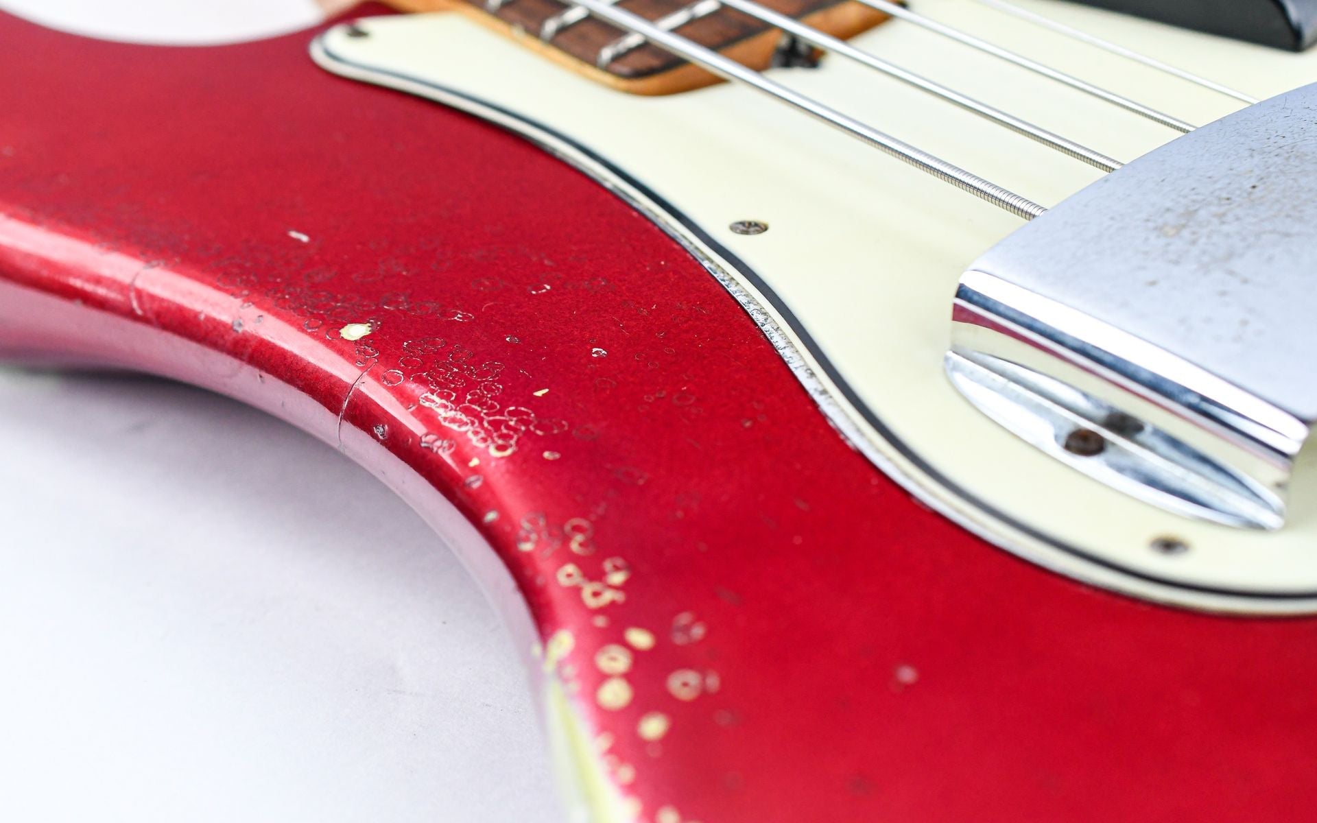 Fender Precision Bass Candy Apple Red 1965