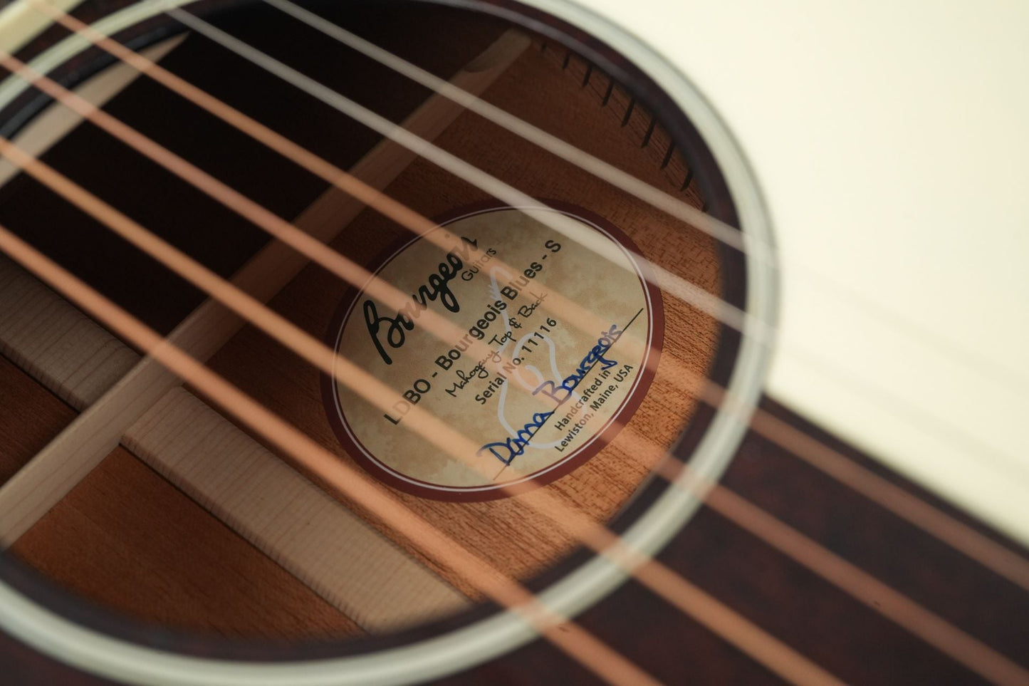 Bourgeois Professional Series Blues LDBO Satin