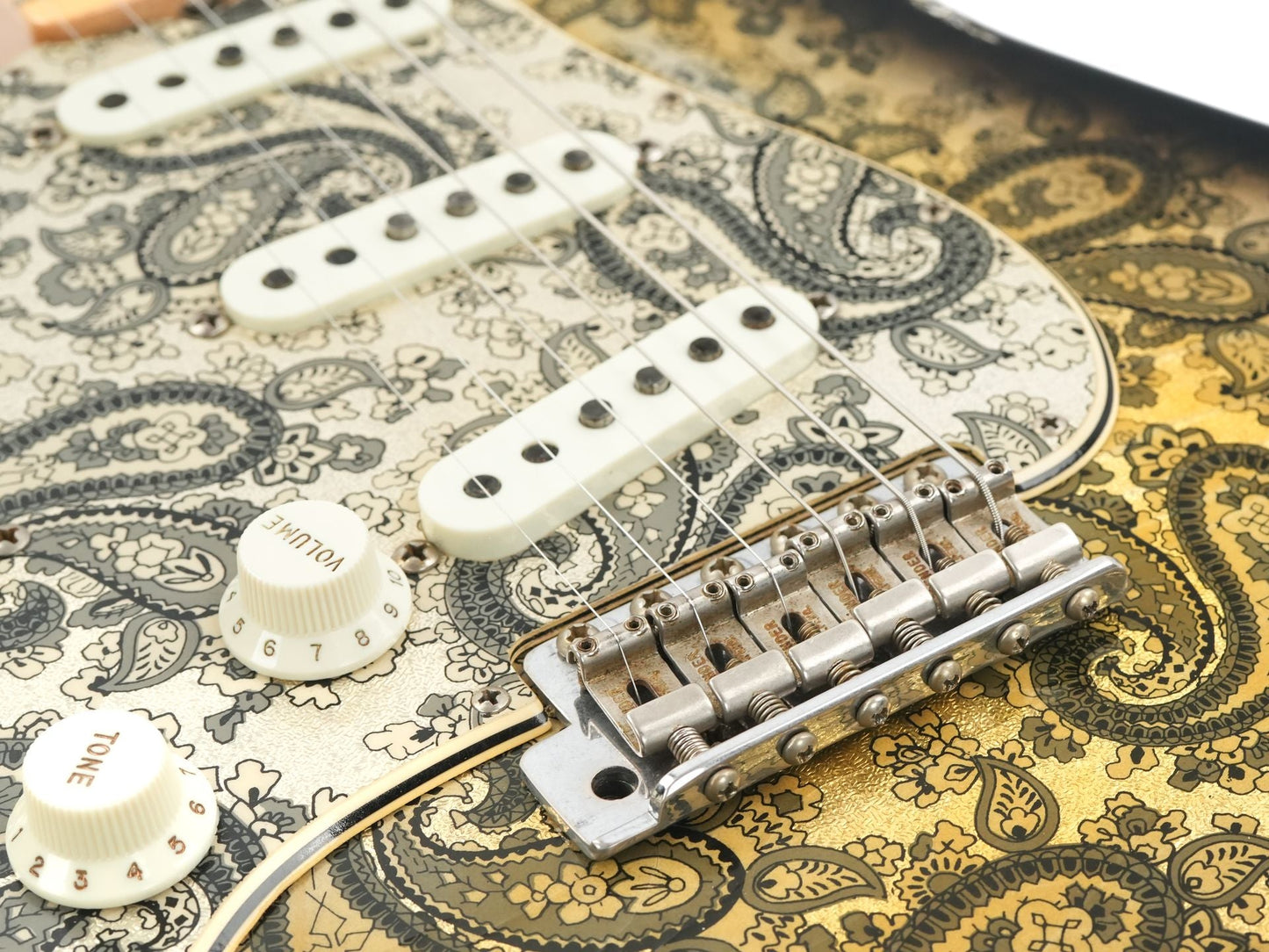 Fender 68 Stratocaster Custom Shop Ltd Black Paisley Relic Lefty 2019