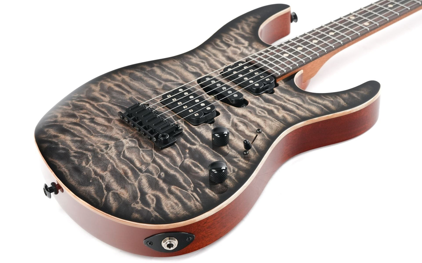 Suhr Modern Custom Faded Trans Charcoal Burst