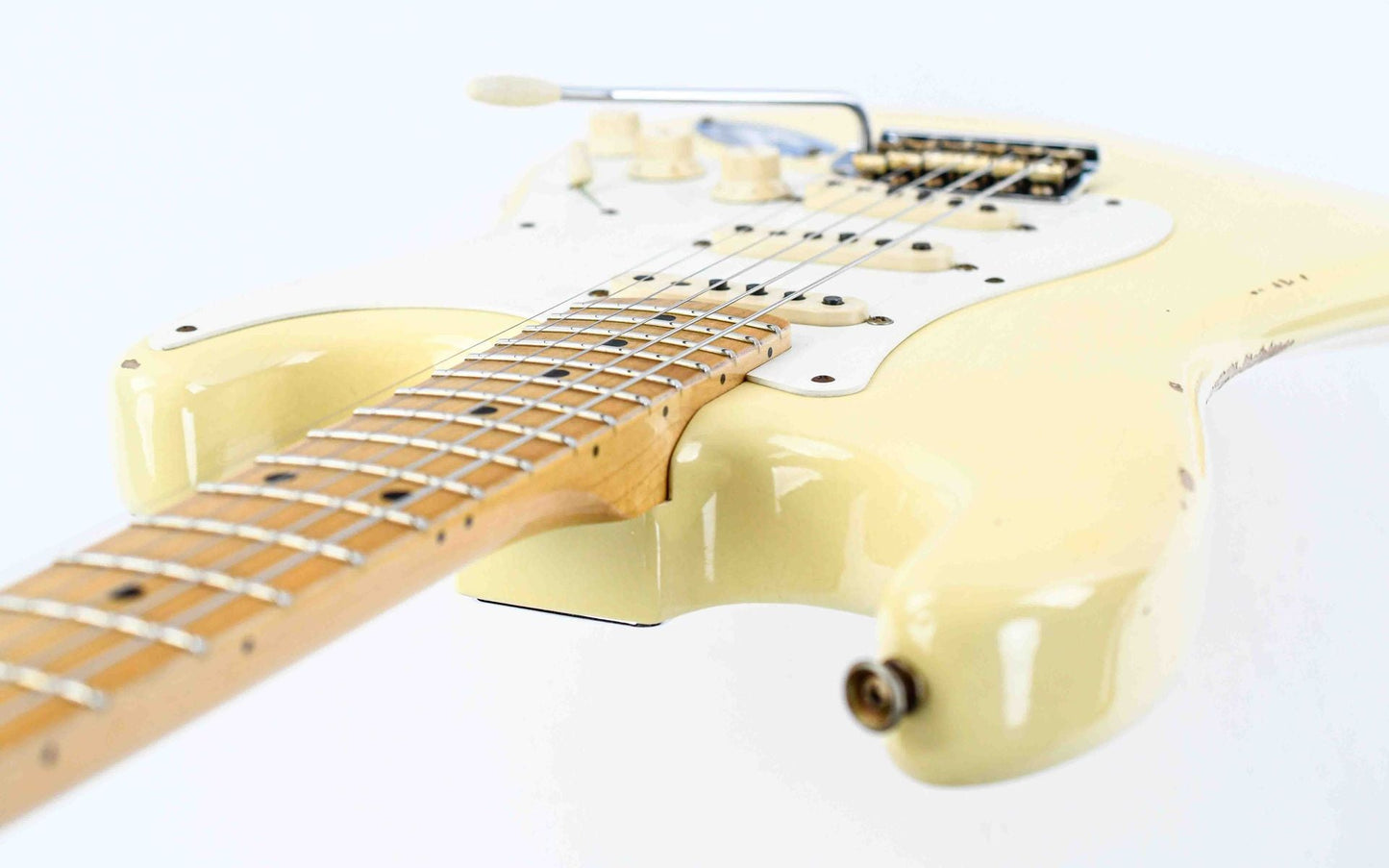 Fender Custom Shop 55 Stratocaster Relic Aged Vintage White