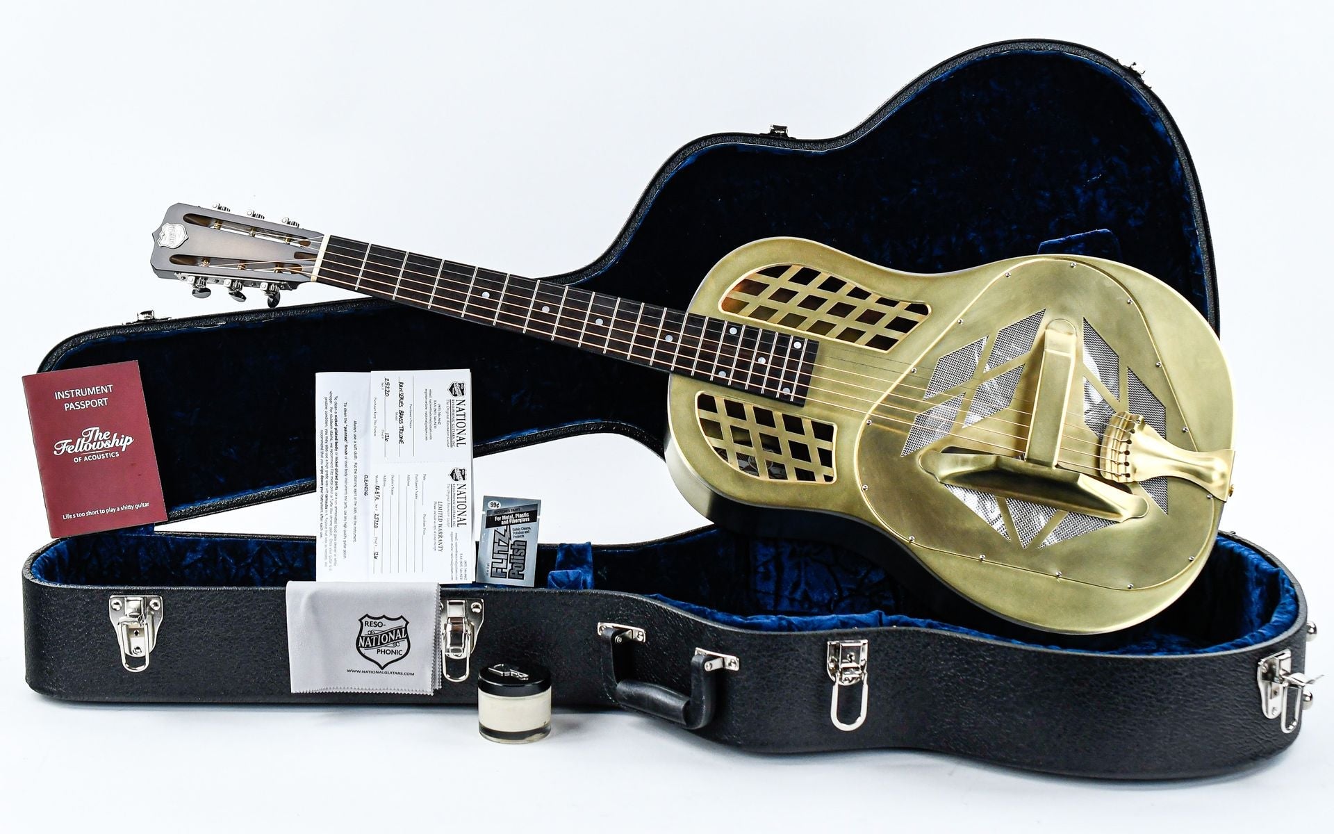 National Raw Series Tricone Brass