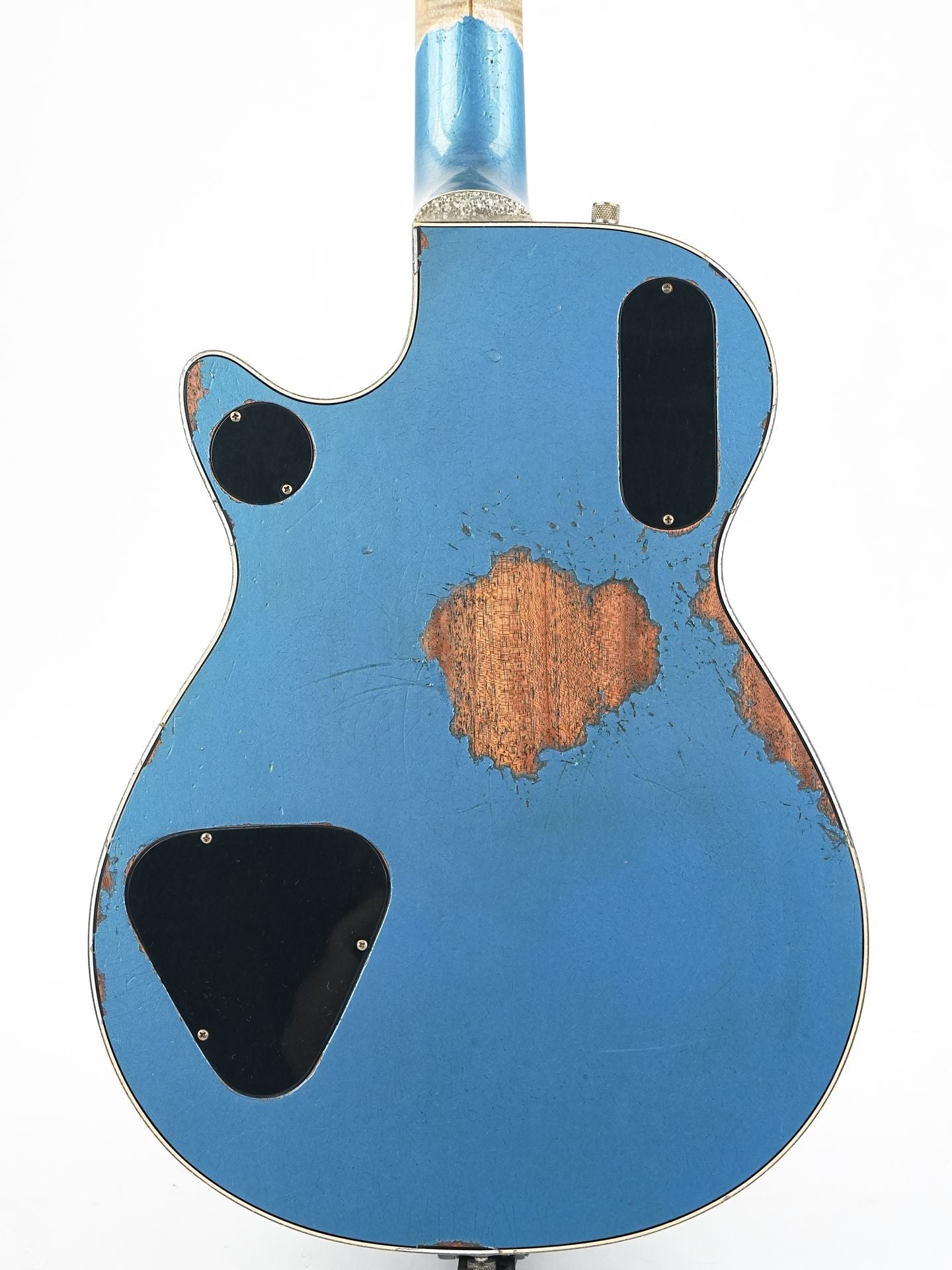Gretsch Custom Shop G6134T Heavy Relic Lake Placid Blue Chad Henrichsen Masterbuilt