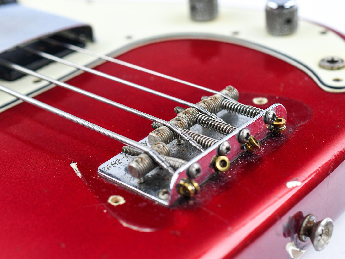 Fender Precision Bass Candy Apple Red 1965