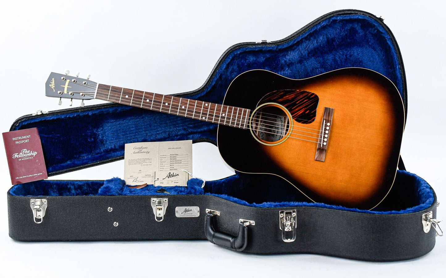 Atkin J43 Baked Sitka Mahogany Aged Sunburst