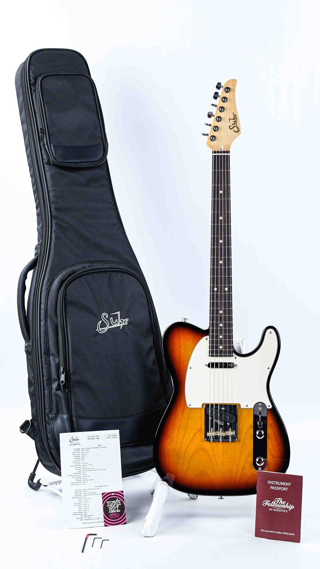Suhr Classic T Antique 3 Tone Sunburst