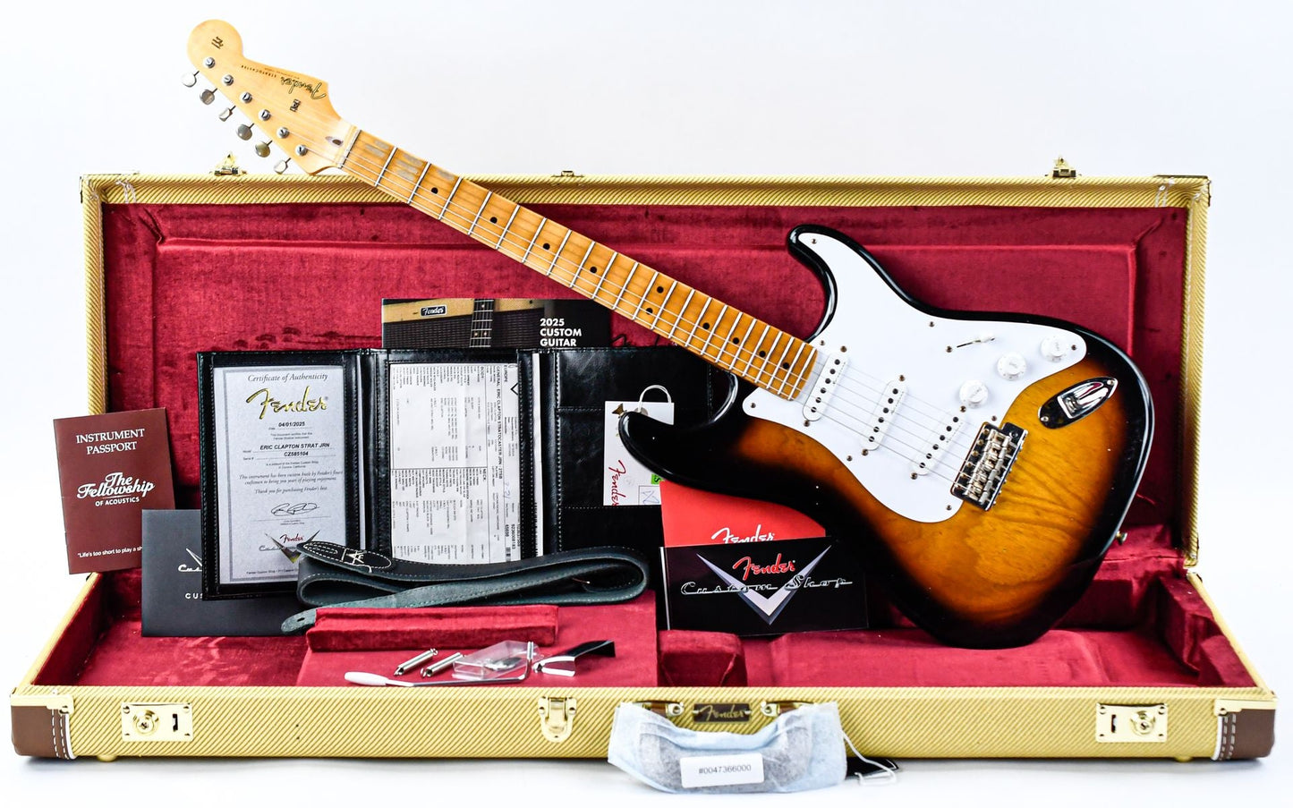 Fender Eric Clapton Stratocaster Journeyman Relic 2 Tone Sunburst
