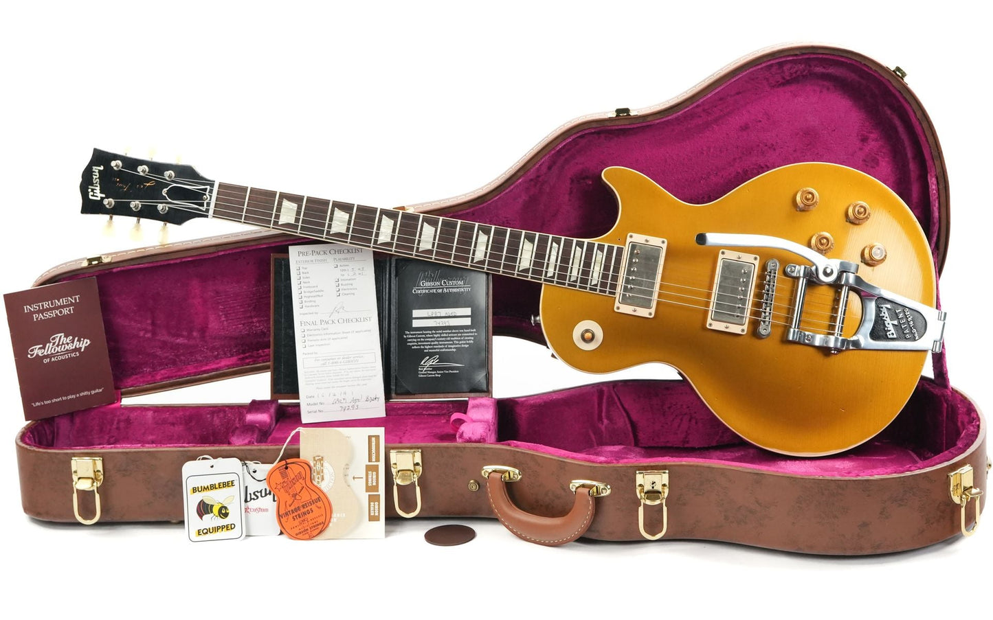 Gibson Les Paul LPR7 Goldtop Aged 2014