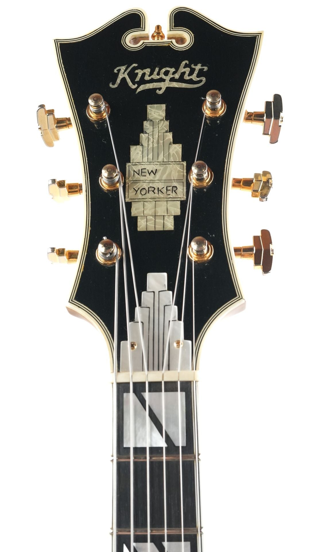 Knight New Yorker Archtop Natural 2000