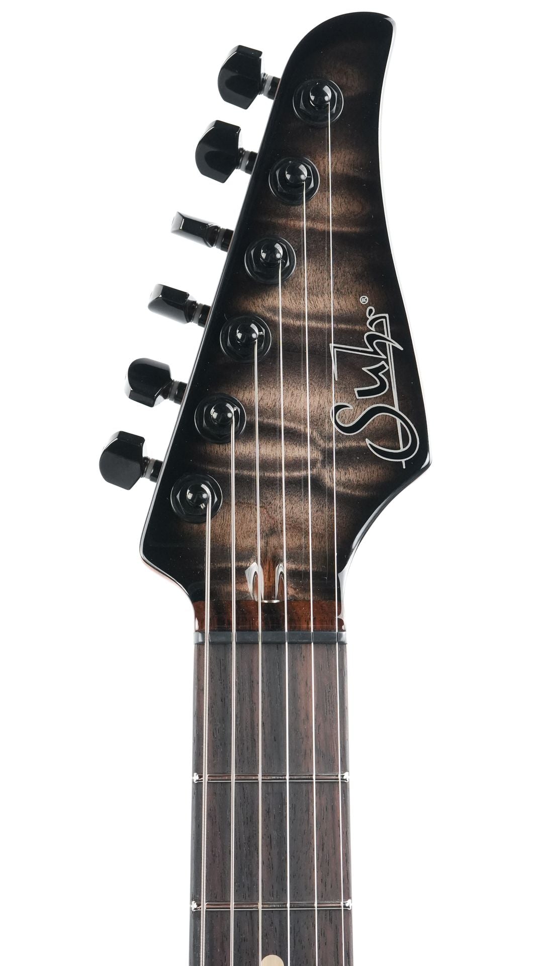 Suhr Modern Custom Faded Trans Charcoal Burst