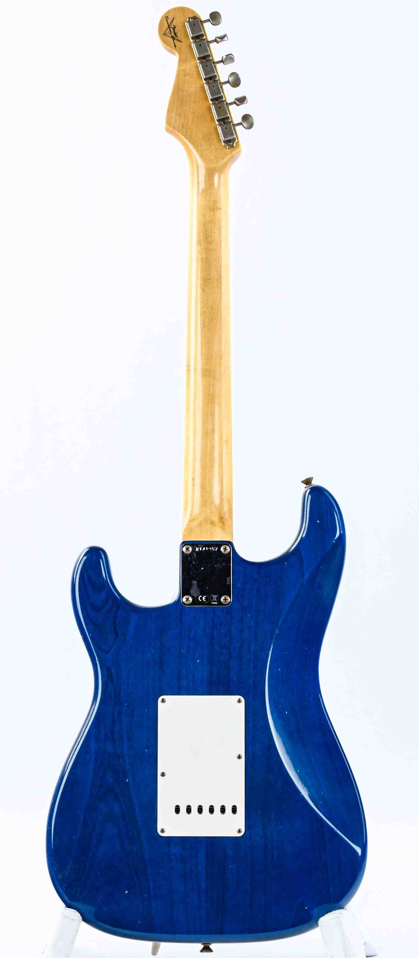 Fender Custom Shop 63 Stratocaster Journeyman Sapphire Blue Transparent
