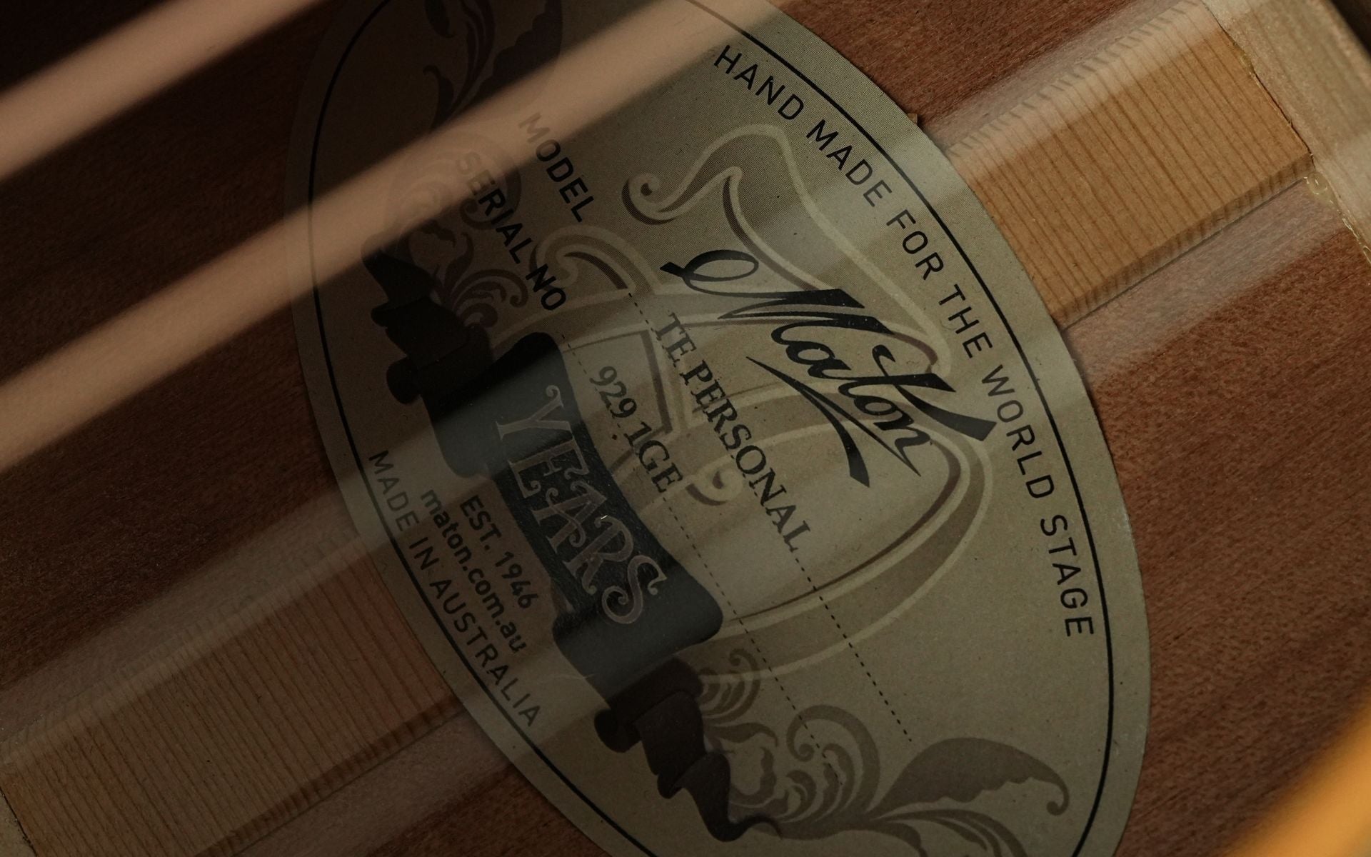 Maton TE Personal Tommy Emmanuel 2017