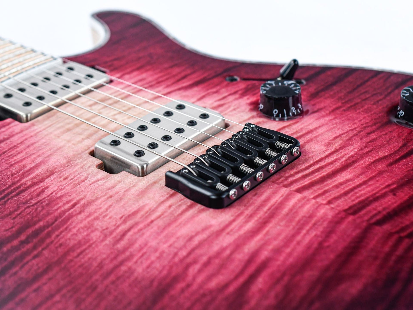 Mayones Regius 6 Natural Fade Red Burst
