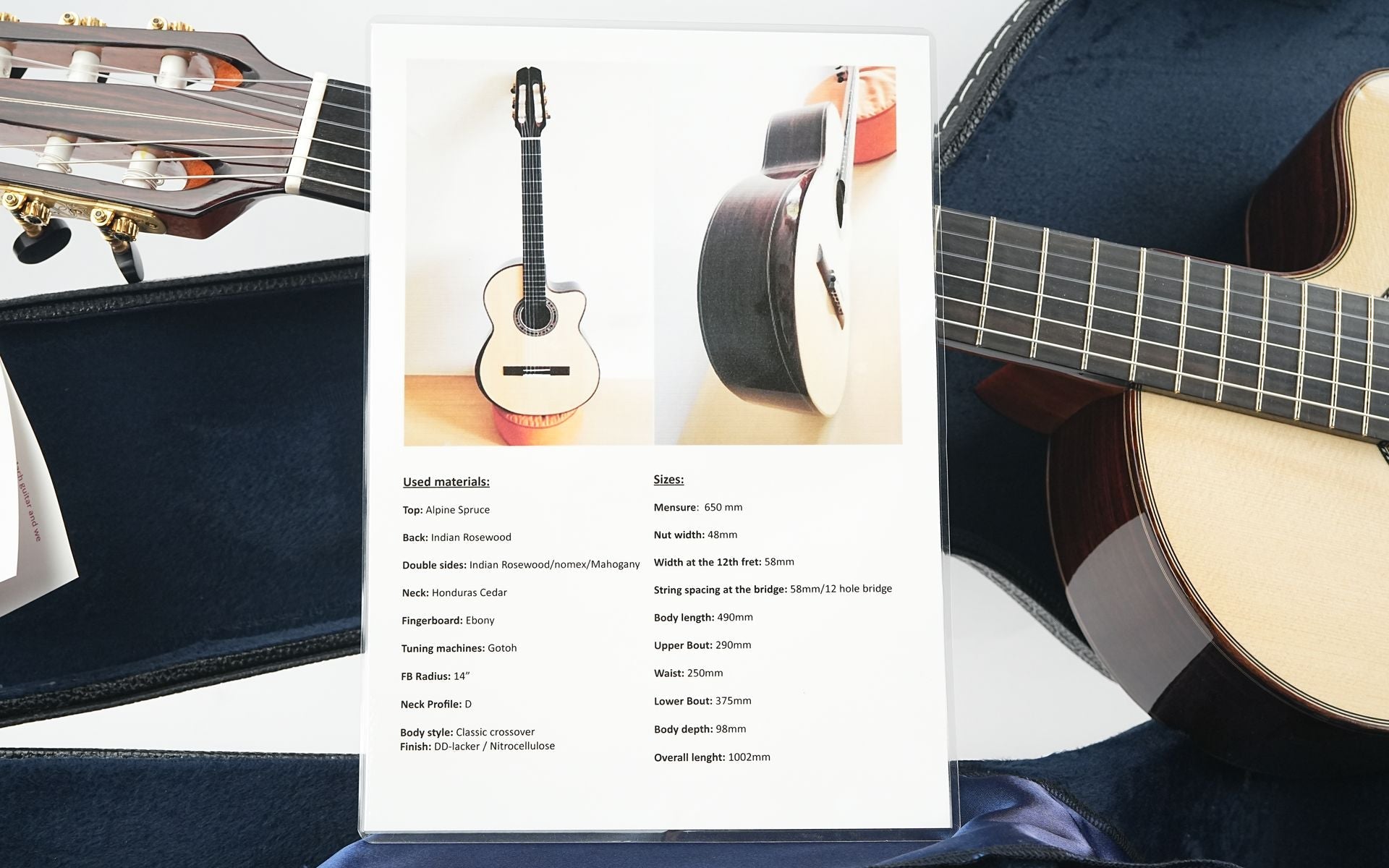 Mach Crossover Spruce Rosewood Bevel