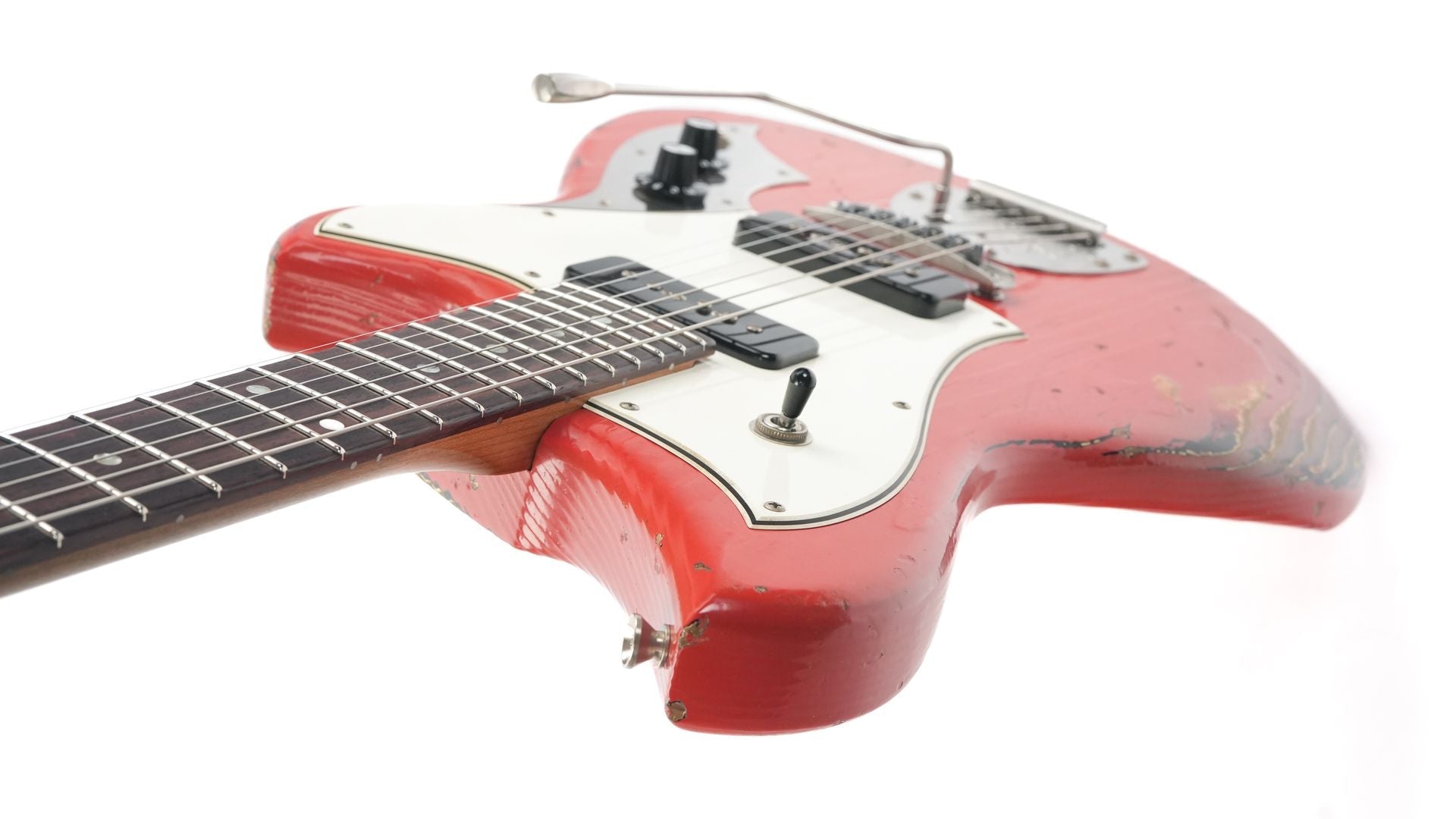 Novo Serus J Fiesta Red over '64 3 Tone Sunburst