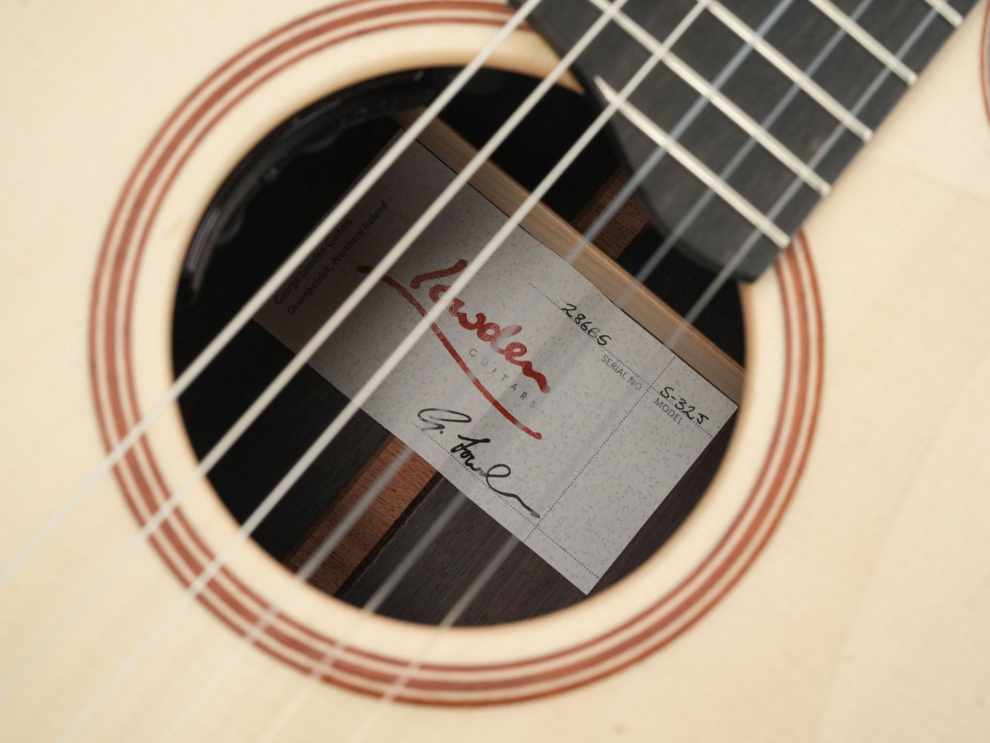 Lowden S32J Indian Rosewood Alpine Spruce