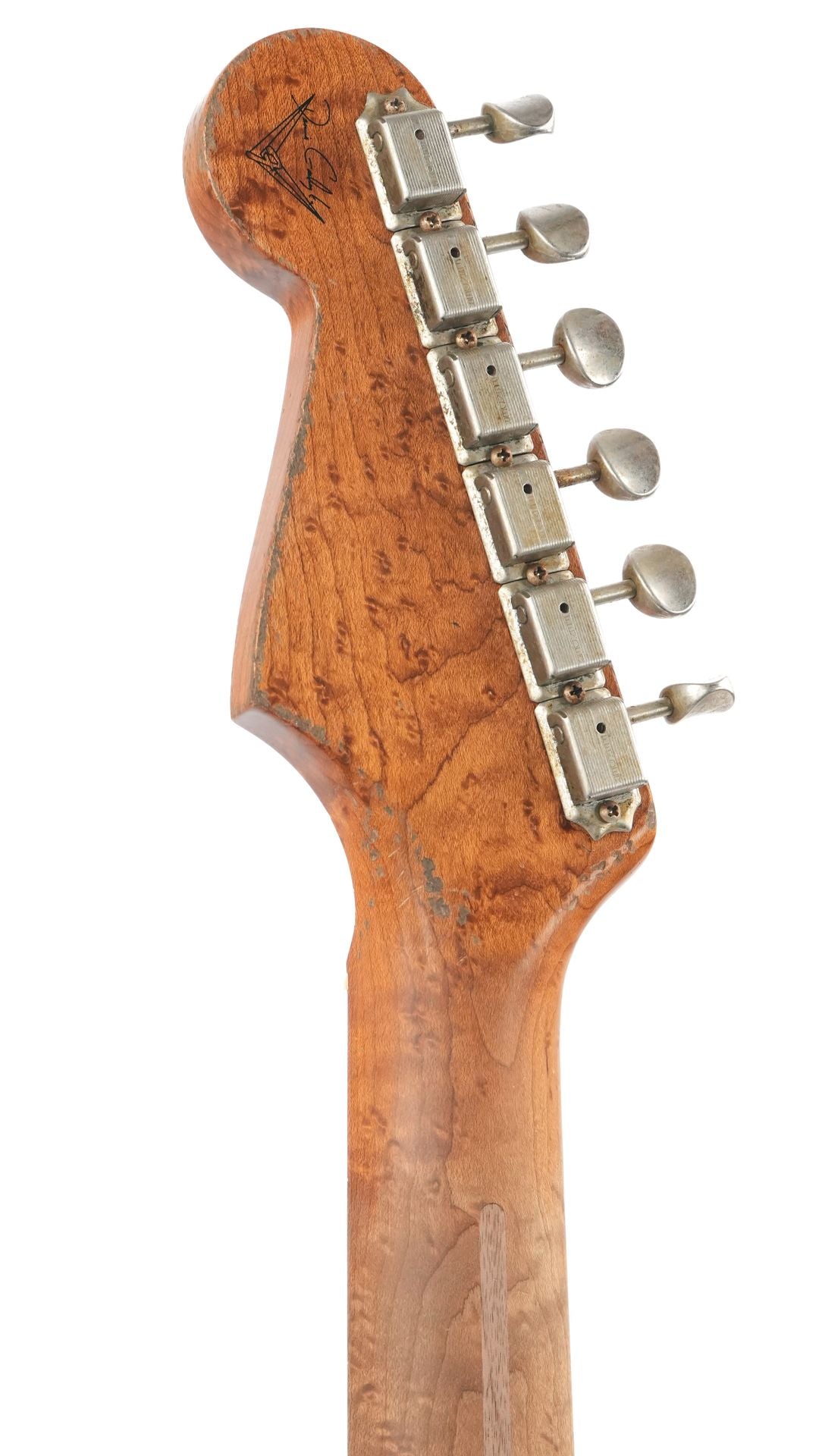 Fender Custom Shop 50's Stratocaster Dennis Galuszka Masterbuilt Black over Violin Burst Heavy Relic