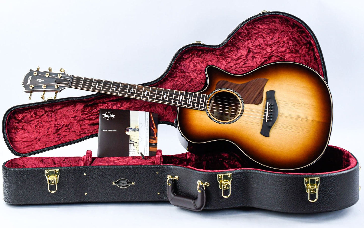 Taylor 814ce Builders Edition Honduran Rosewood Adirondack Shaded Edge Burst