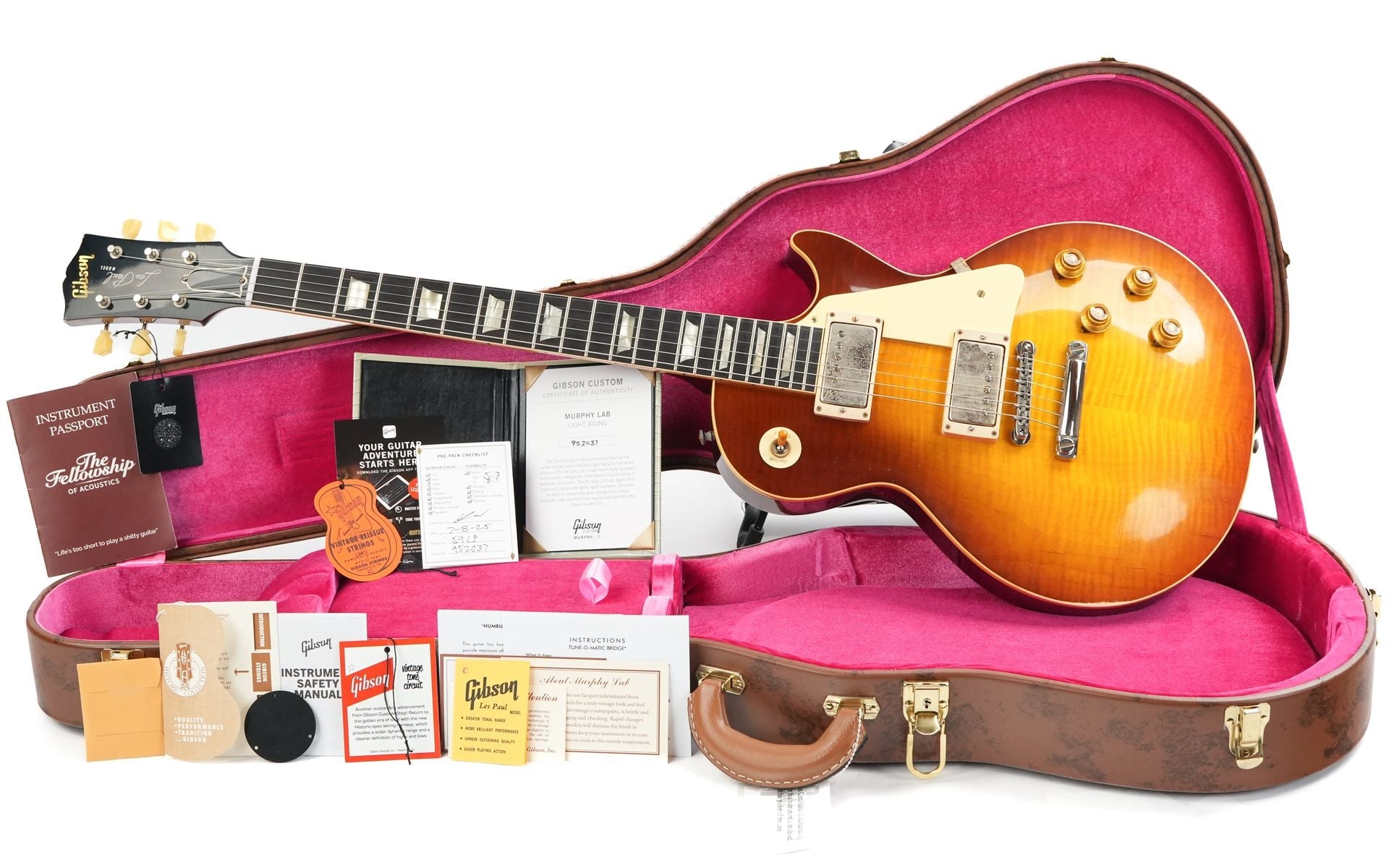 Gibson Custom 1959 Les Paul Standard Royal Teaburst Light Aged