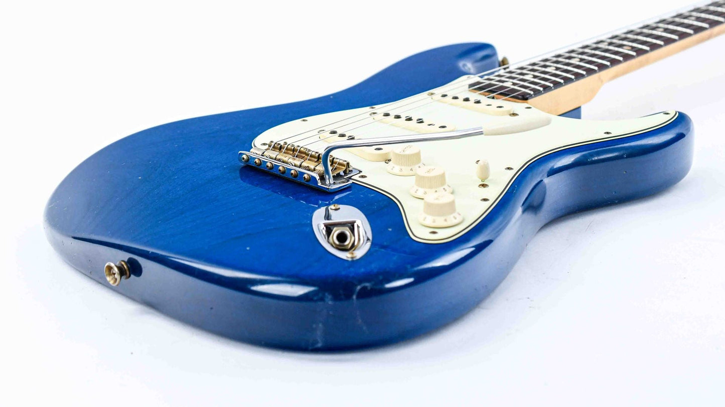 Fender Custom Shop 63 Stratocaster Journeyman Sapphire Blue Transparent
