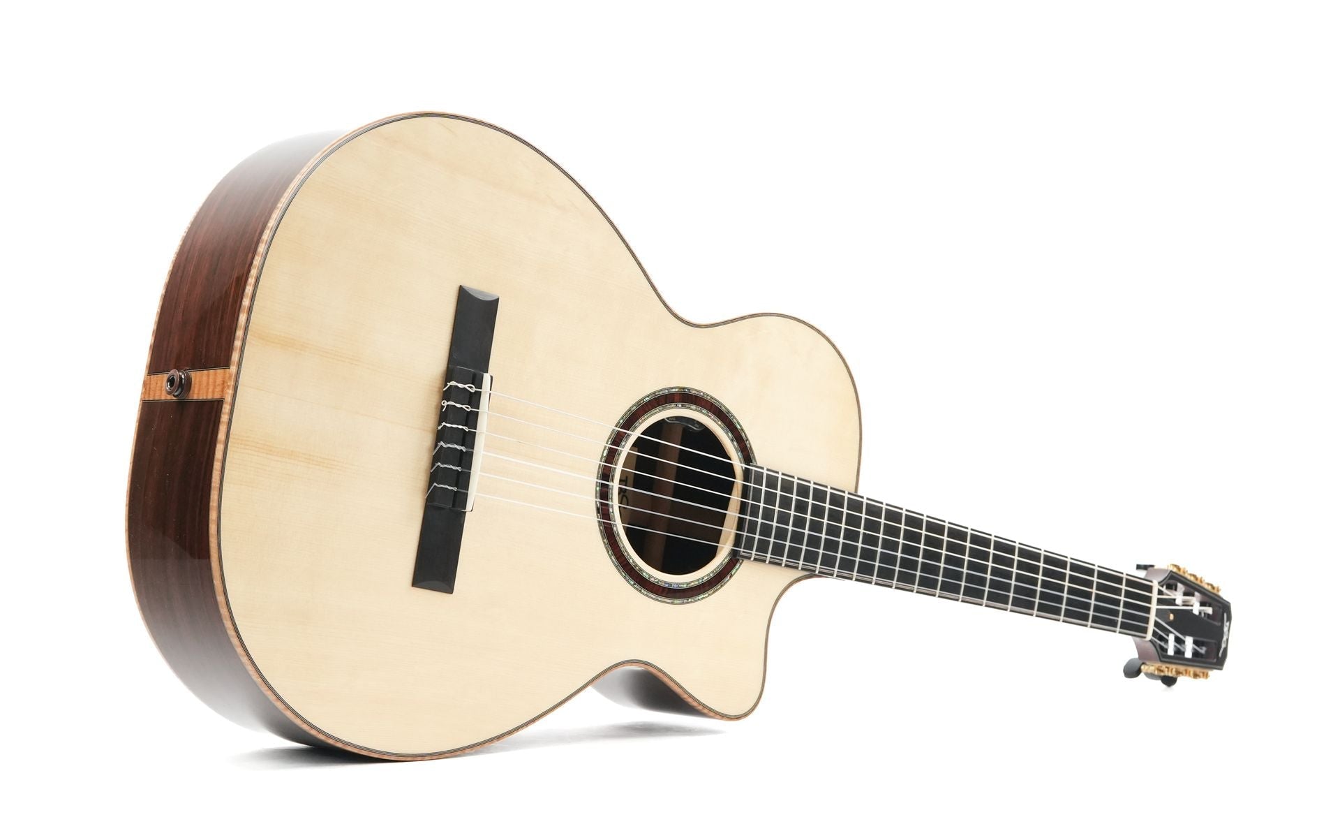 BSG OM32CF Nylon Spruce Madagascar Rosewood