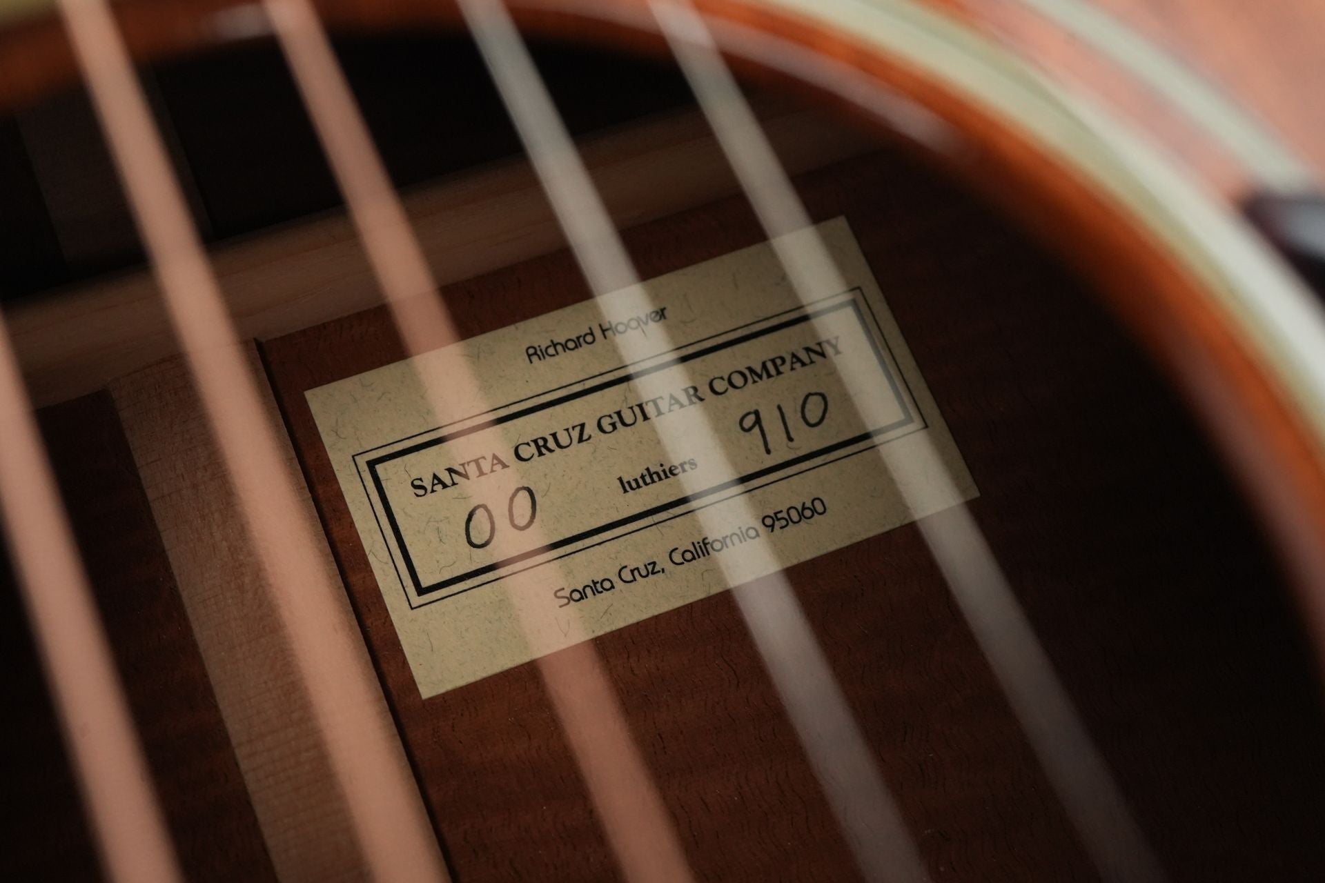 Santa Cruz 00 Sinker Redwood Fiddleback Mahogany 2016