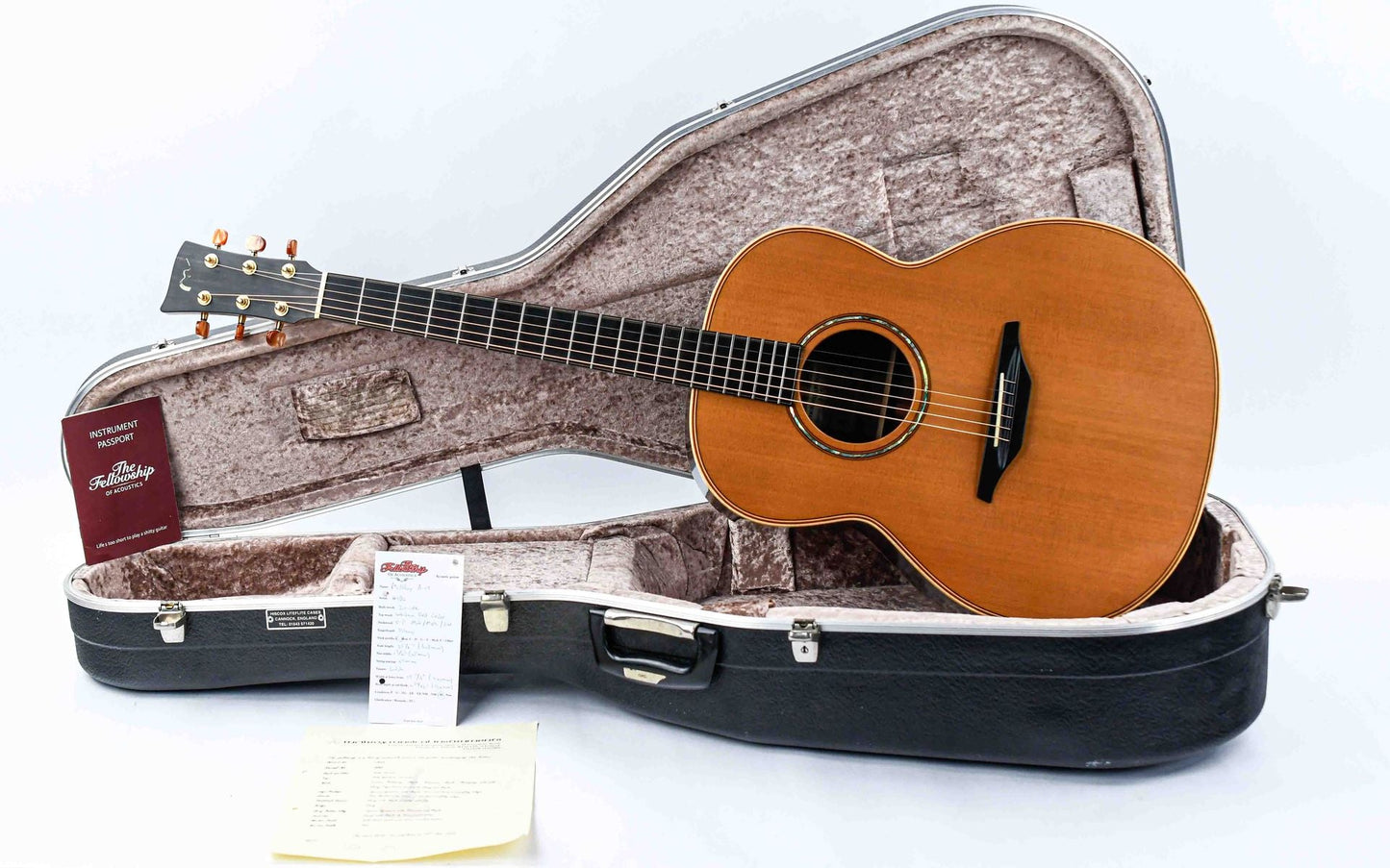 McIlroy A55 Ziricote Western Red Cedar 2009
