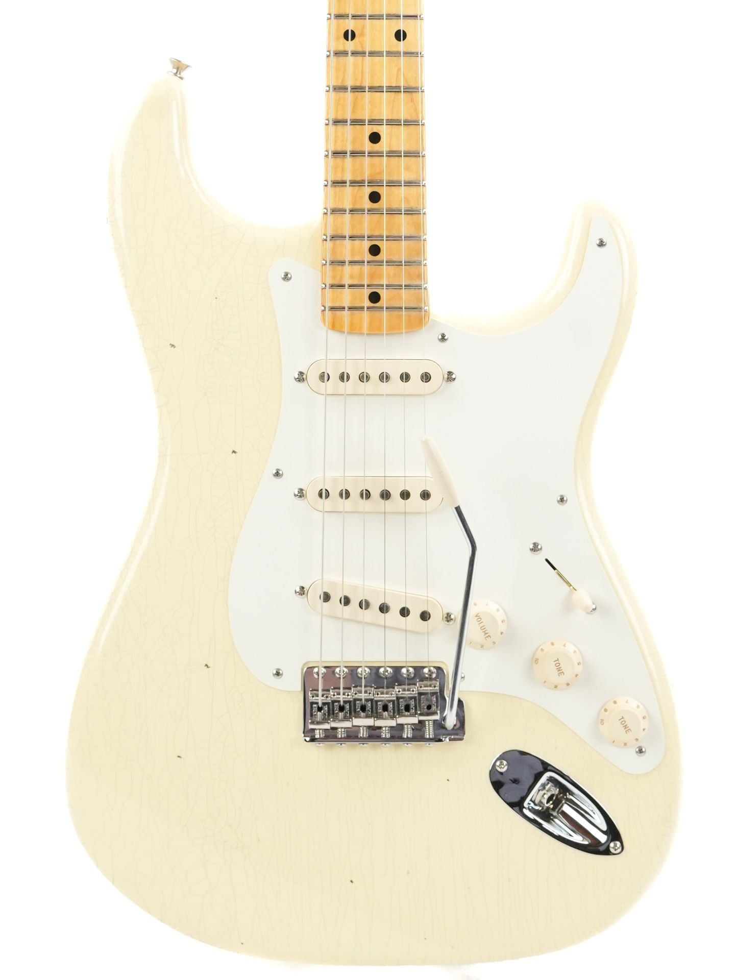 Fender Custom Shop '55 Stratocaster Vintage White Journeyman