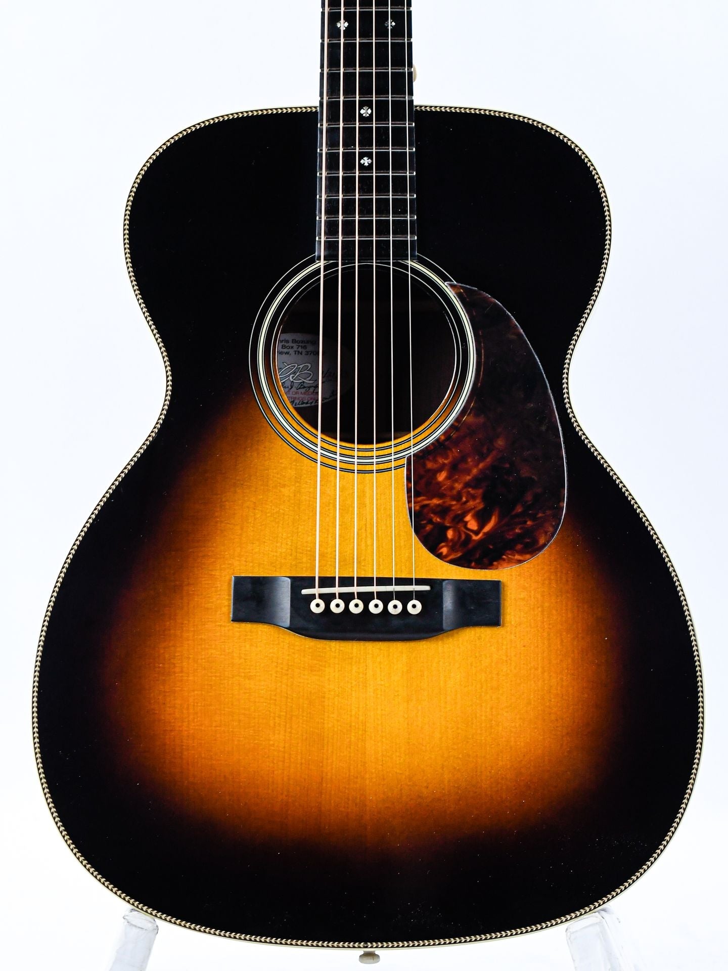 Chris Bozung OM Sunburst TFOA Custom 2013