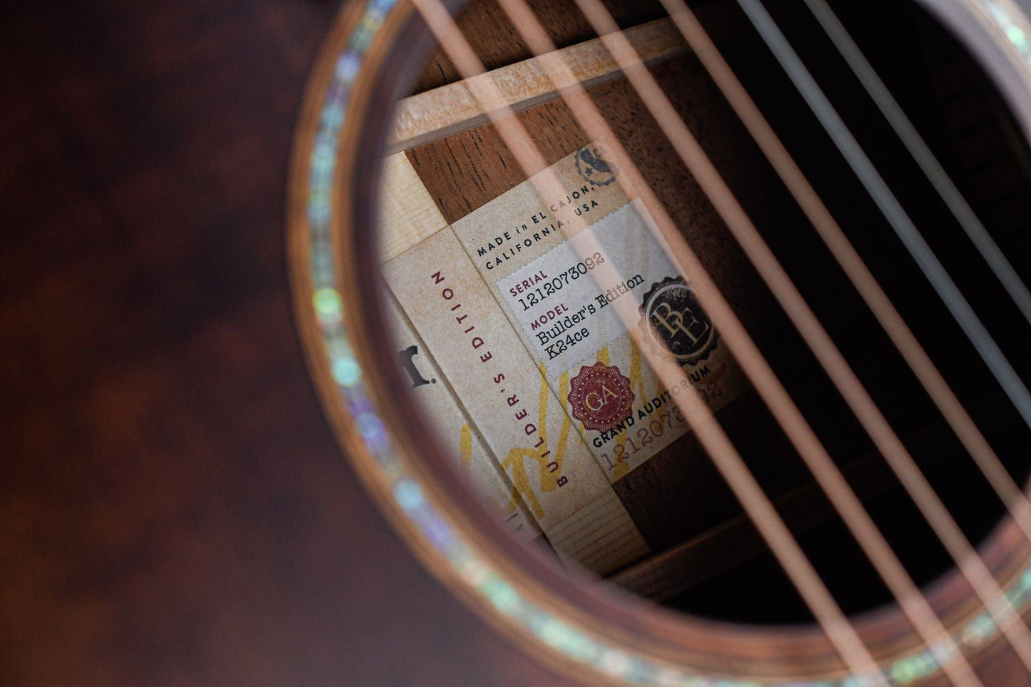 Taylor K24ce Builder's Edition