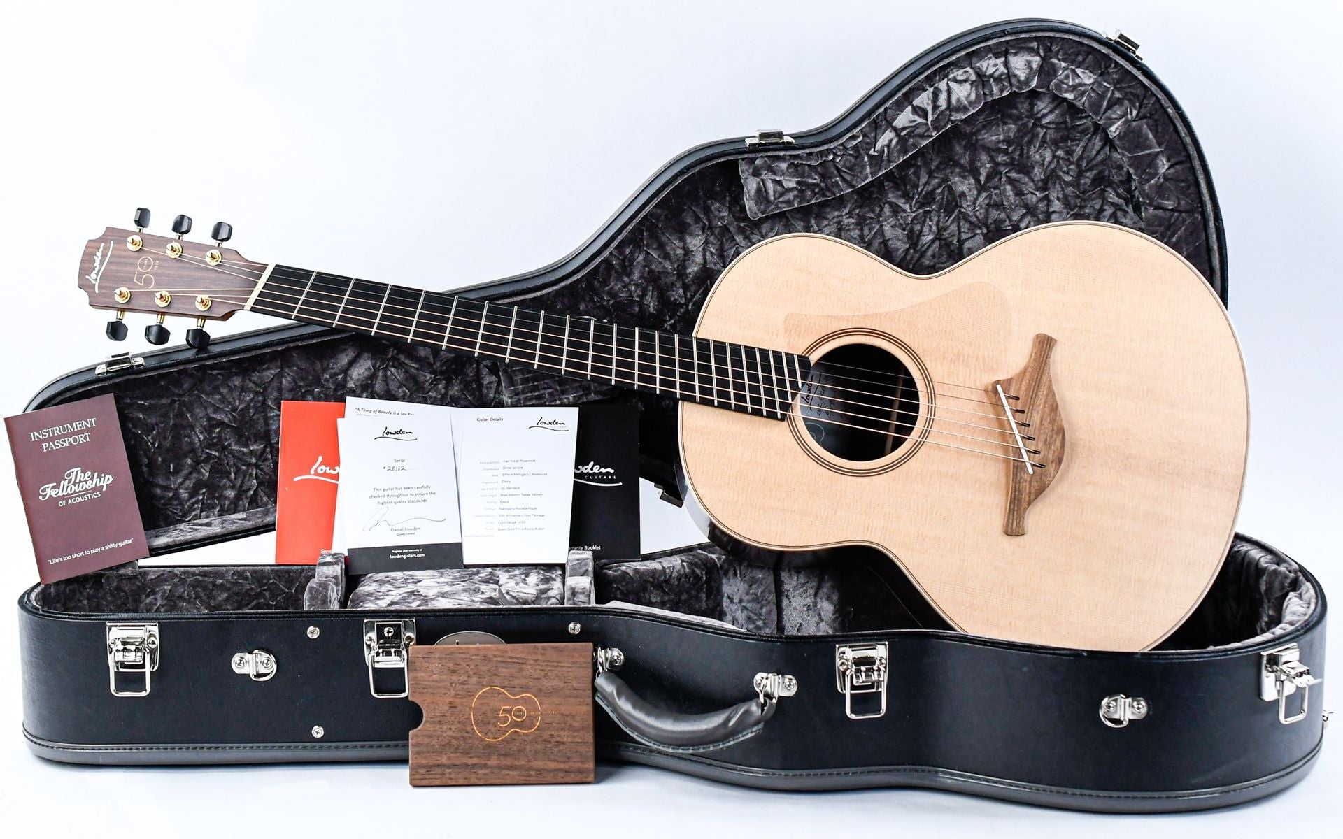 Lowden 50th Anniversary F32 Rosewood Spruce Fan Fret