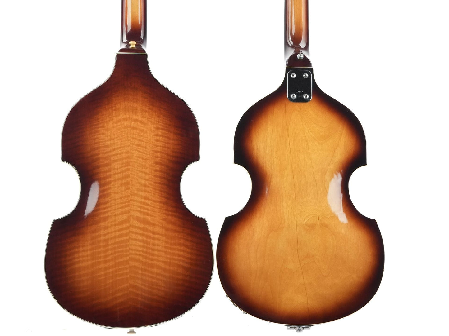 Hofner 500/1 Violin Bass 1968 with Apollo Matching Guitar