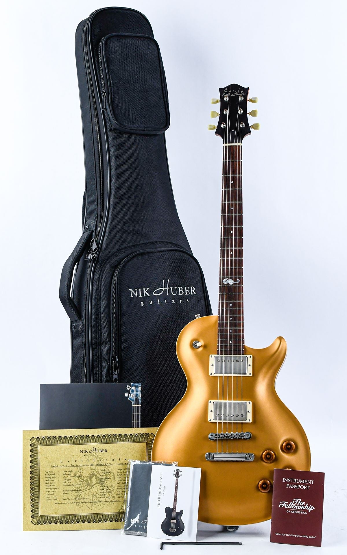 Nik Huber Orca The Seahorse Ltd. Series II #13/16 Gold Top 2023