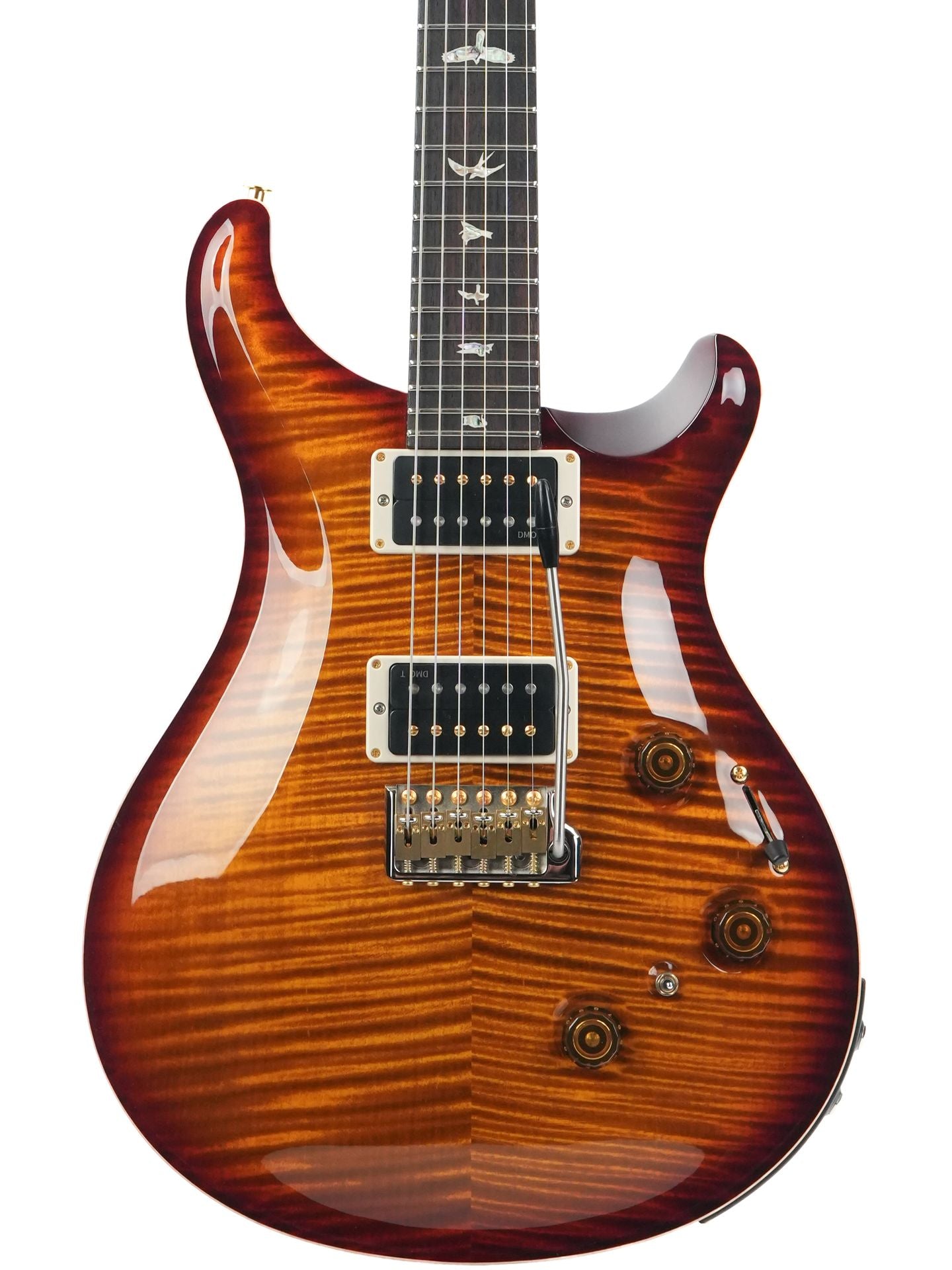 PRS Custom 24 10 Top Piezo Black Gold Burst
