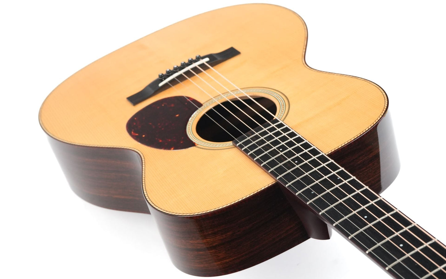 Santa Cruz OM Custom Bearclaw German Spruce Indian Rosewood 2017